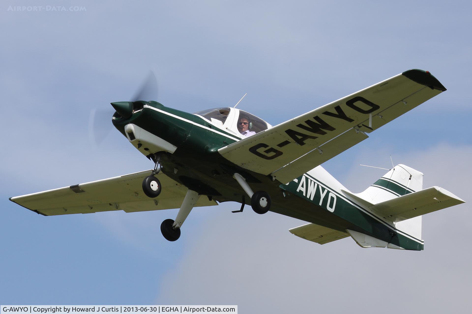 G-AWYO, 1969 Beagle B-121 Pup Series 1 (Pup 100) C/N B121-041, Privately owned.