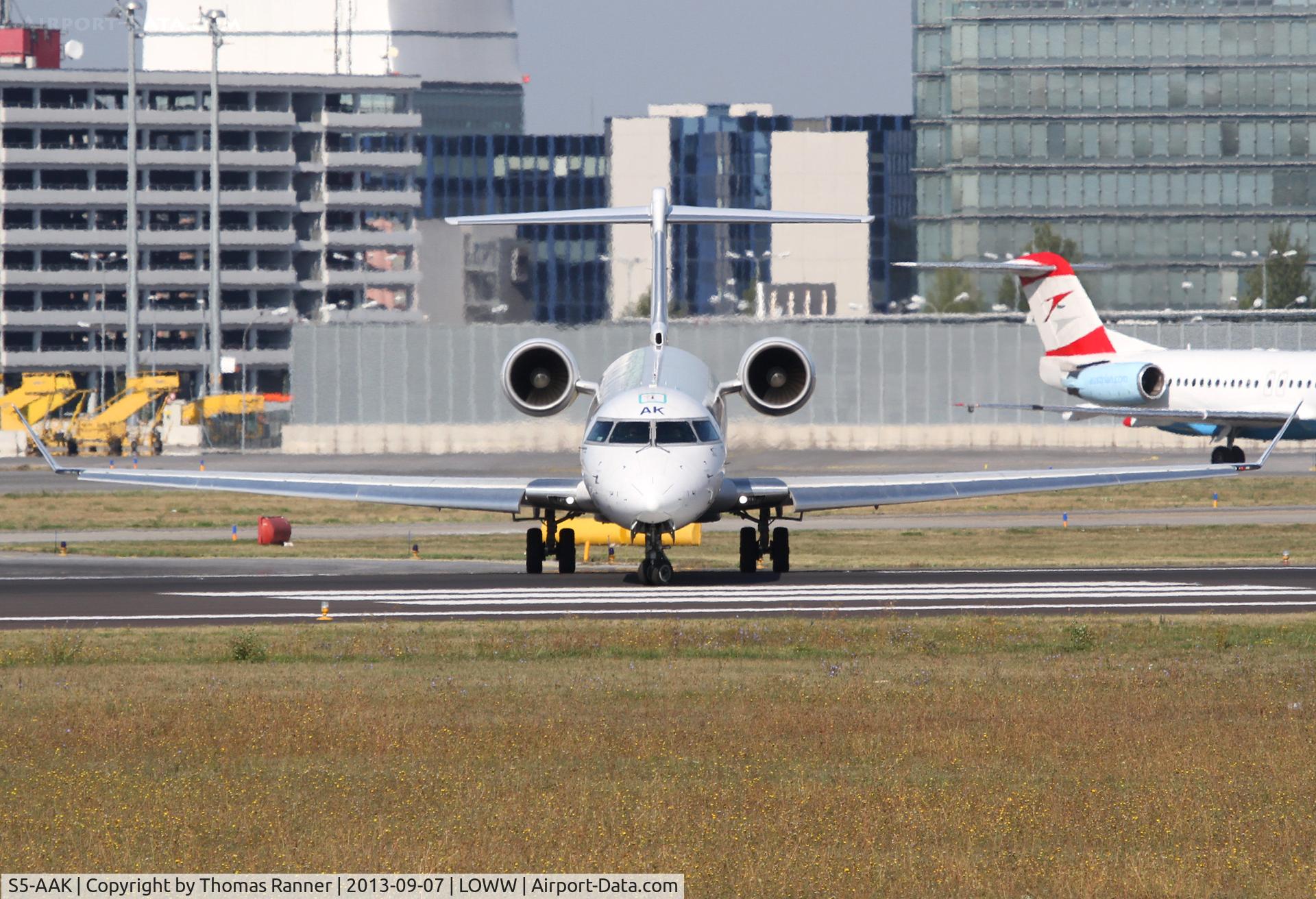 S5-AAK, 2007 Canadair CRJ-900ER (CL-600-2D24) C/N 15128, Adria CRJ900