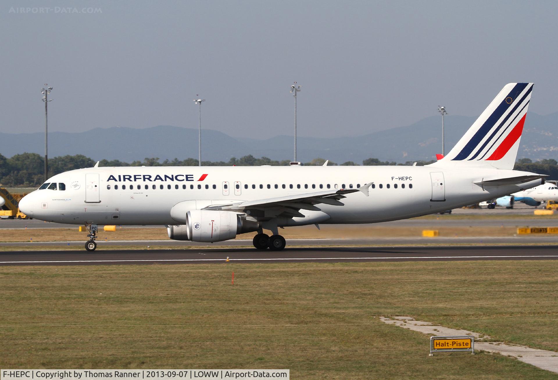 F-HEPC, 2010 Airbus A320-214 C/N 4267, Air France A320