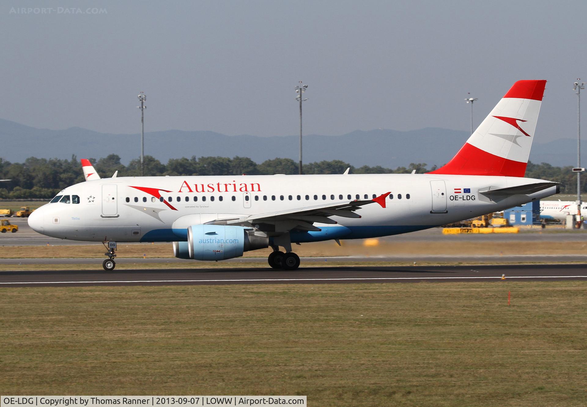 OE-LDG, 2006 Airbus A319-112 C/N 2652, Austrian A319
