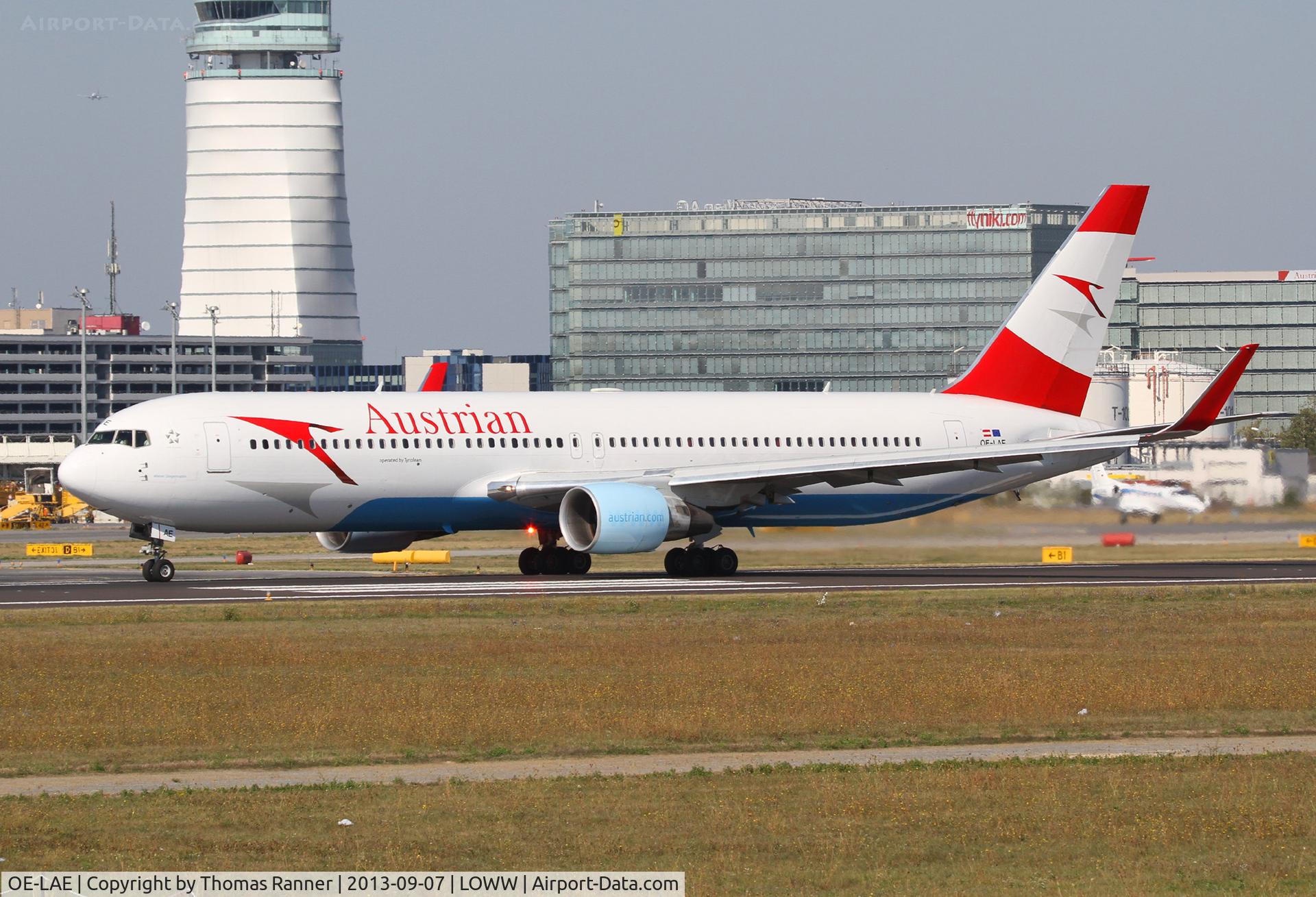 OE-LAE, 2000 Boeing 767-3Z9/ER C/N 30383, Austrian B767