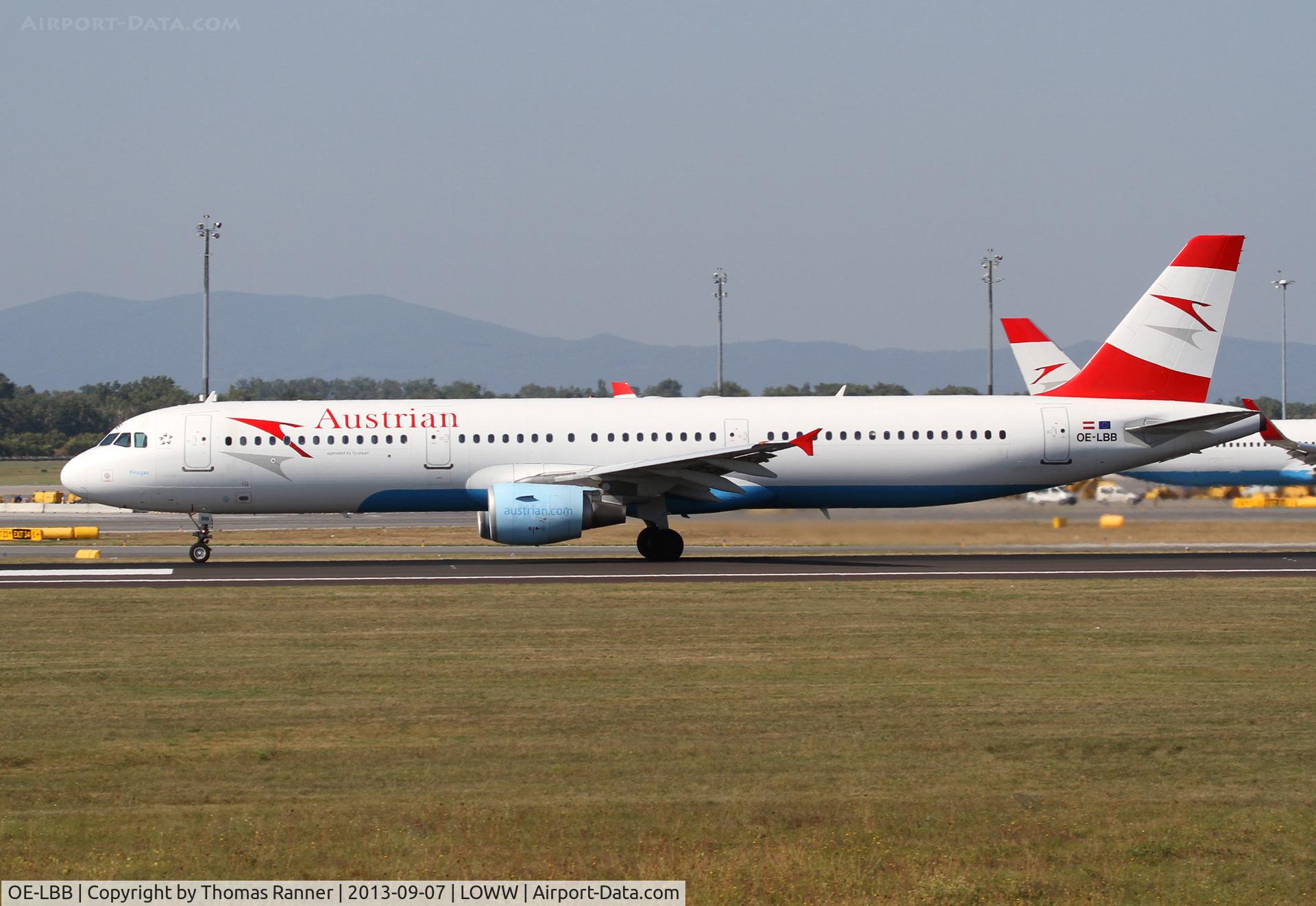 OE-LBB, 1995 Airbus A321-111 C/N 570, Austrian A321