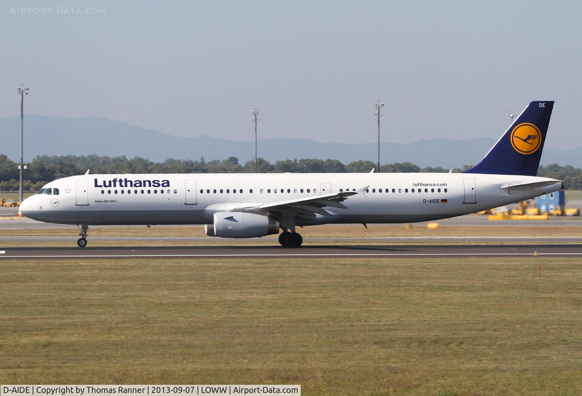 D-AIDE, 2011 Airbus A321-231 C/N 4607, Lufthansa A321