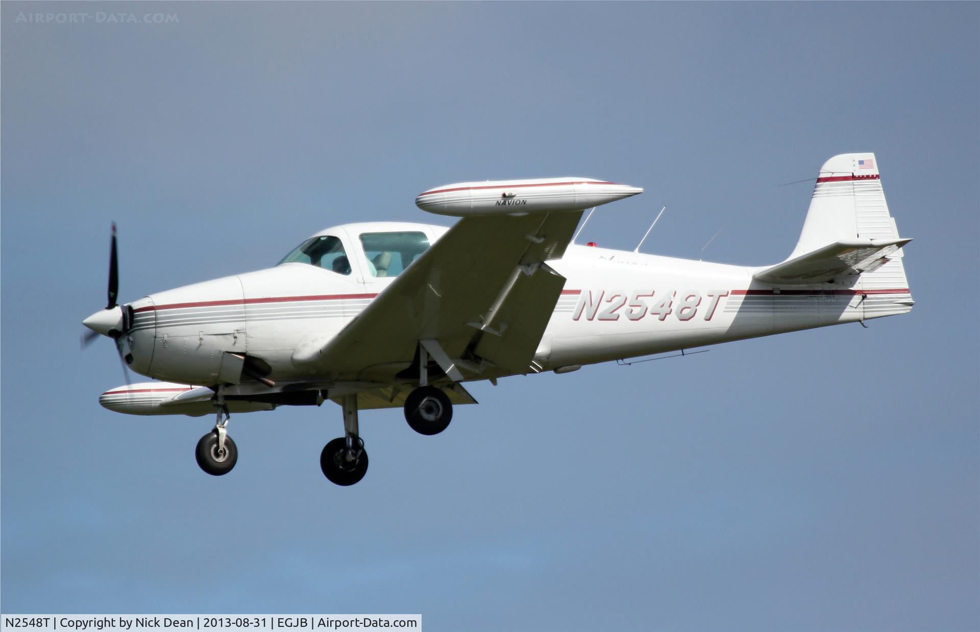 N2548T, 1970 Navion Rangemaster H C/N NAV-4-2548, EGJB/GCI