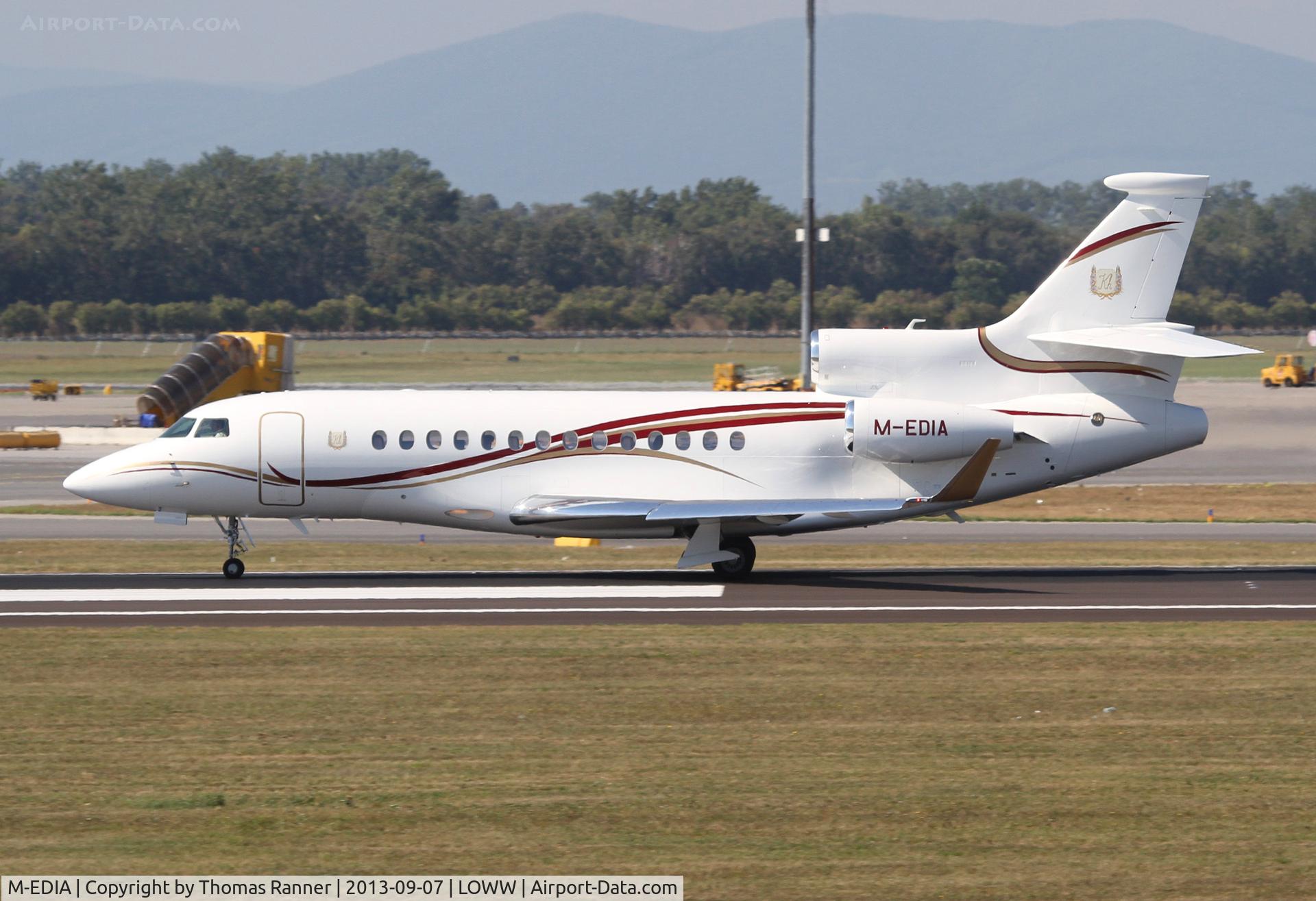 M-EDIA, 2013 Dassault Falcon 7X C/N 186, Falcon 7X