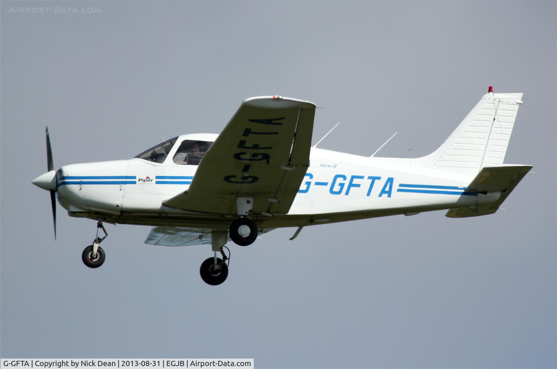 G-GFTA, 1999 Piper PA-28-161 Warrior III C/N 2842047, EGJB/GCI
