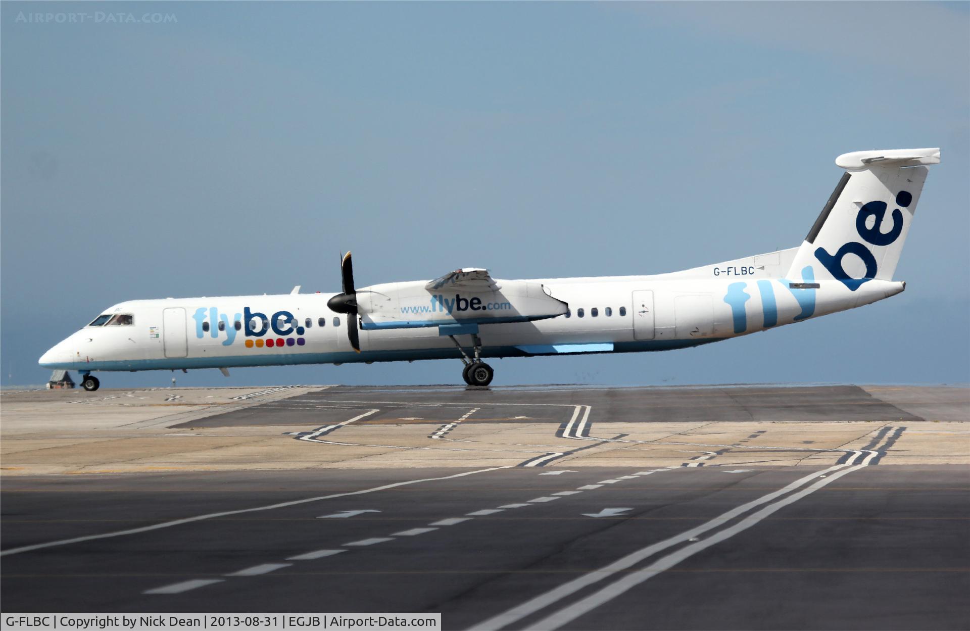 G-FLBC, 2009 De Havilland Canada DHC-8-402Q Dash 8 C/N 4257, EGJB/GCI