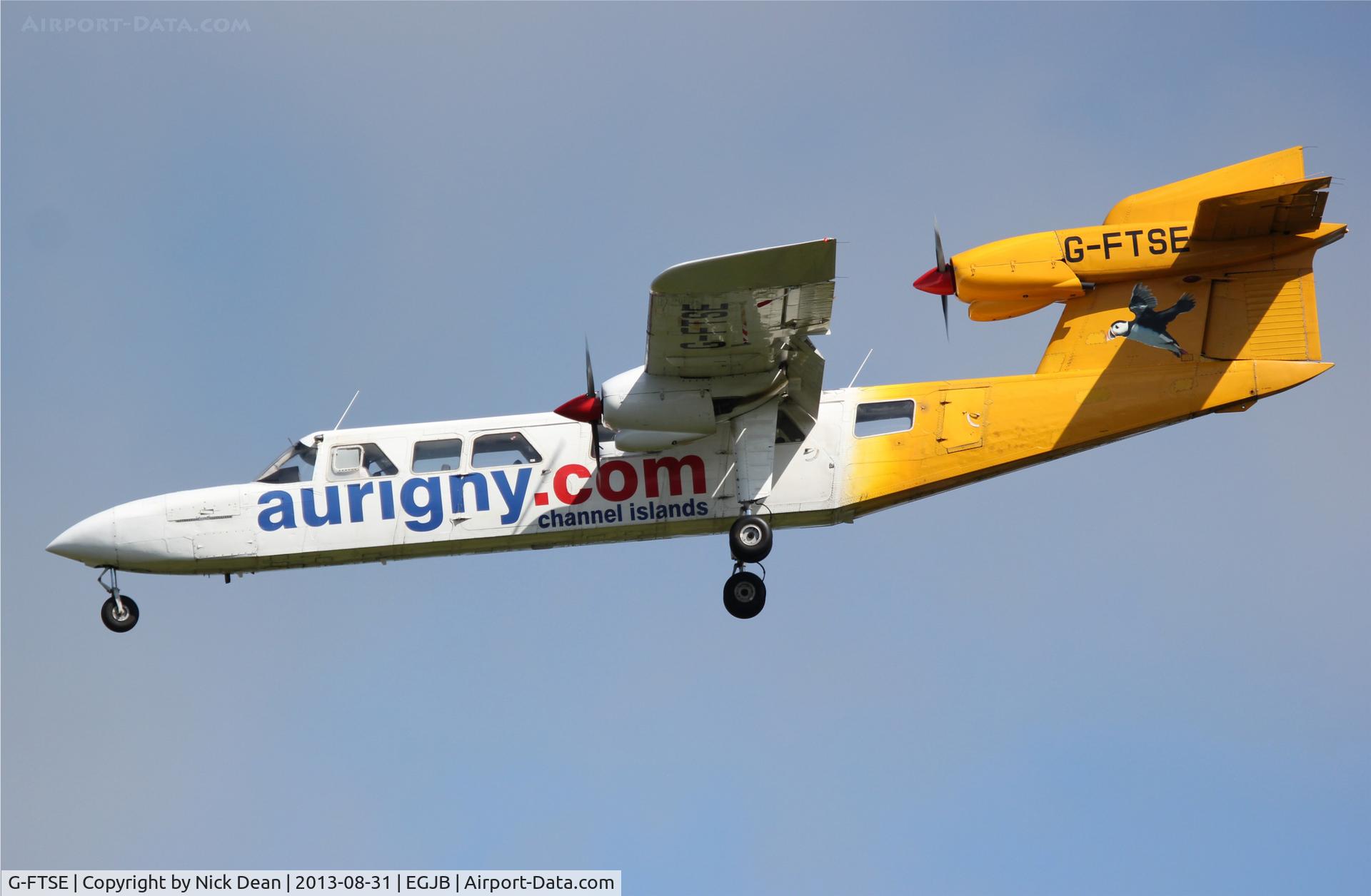 G-FTSE, 1977 Britten-Norman BN-2A Mk.III-2 Trislander C/N 1053, EGJB/GCI