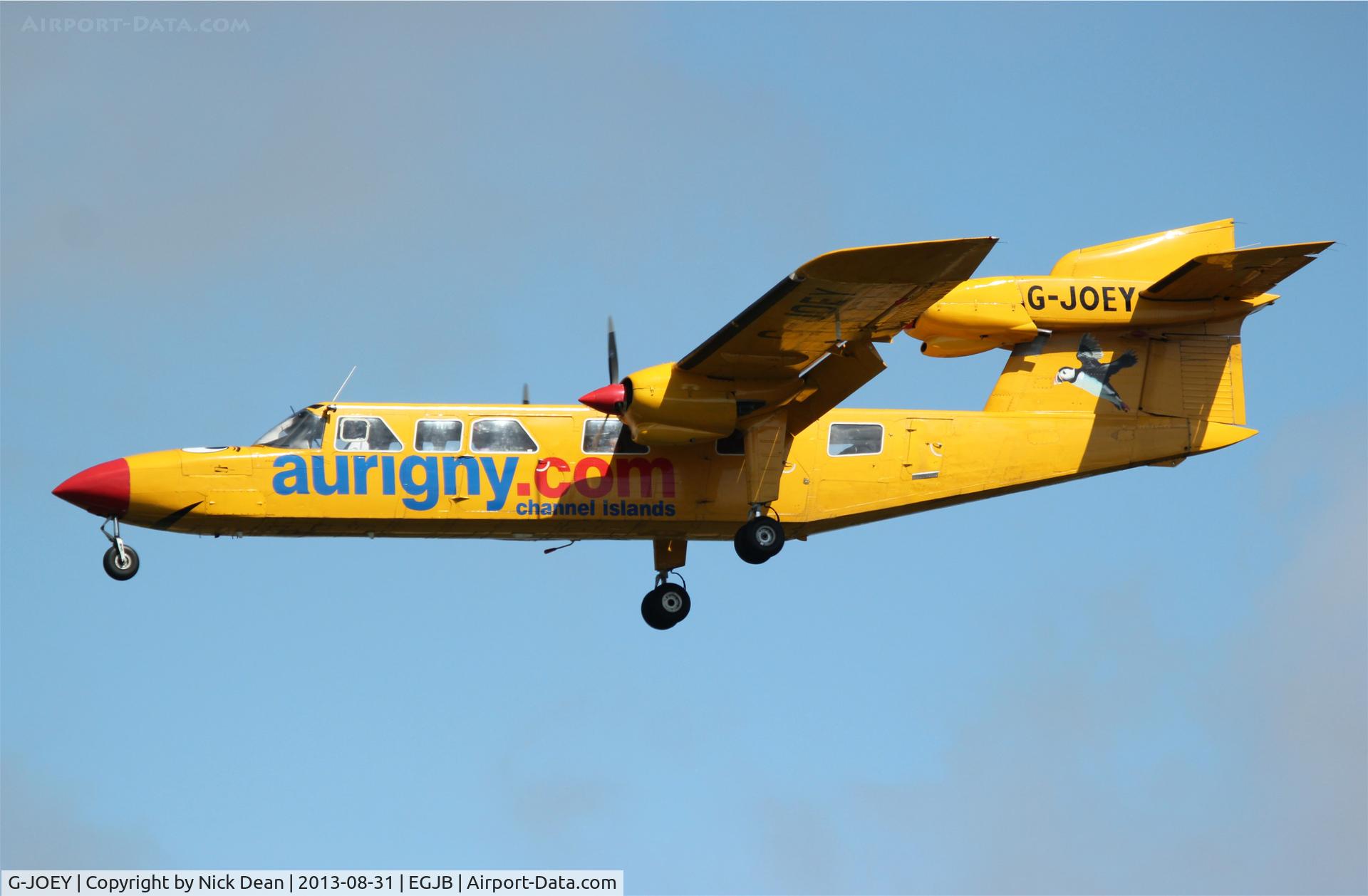 G-JOEY, 1975 Britten-Norman BN-2A Mk.III-2 Trislander C/N 1016, EGJB/GCI