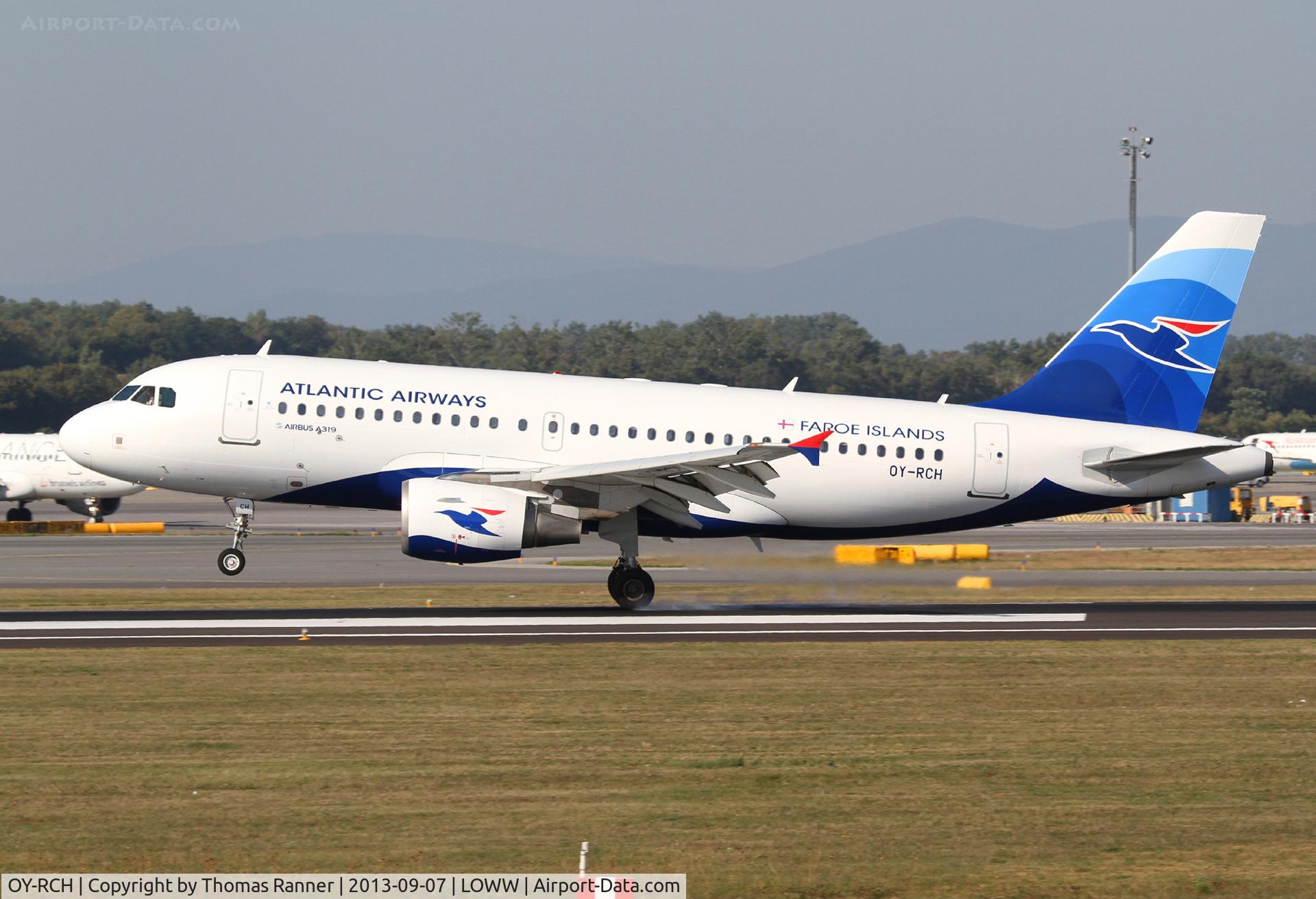 OY-RCH, 2004 Airbus A319-112 C/N 2186, Atlantic Airways A319