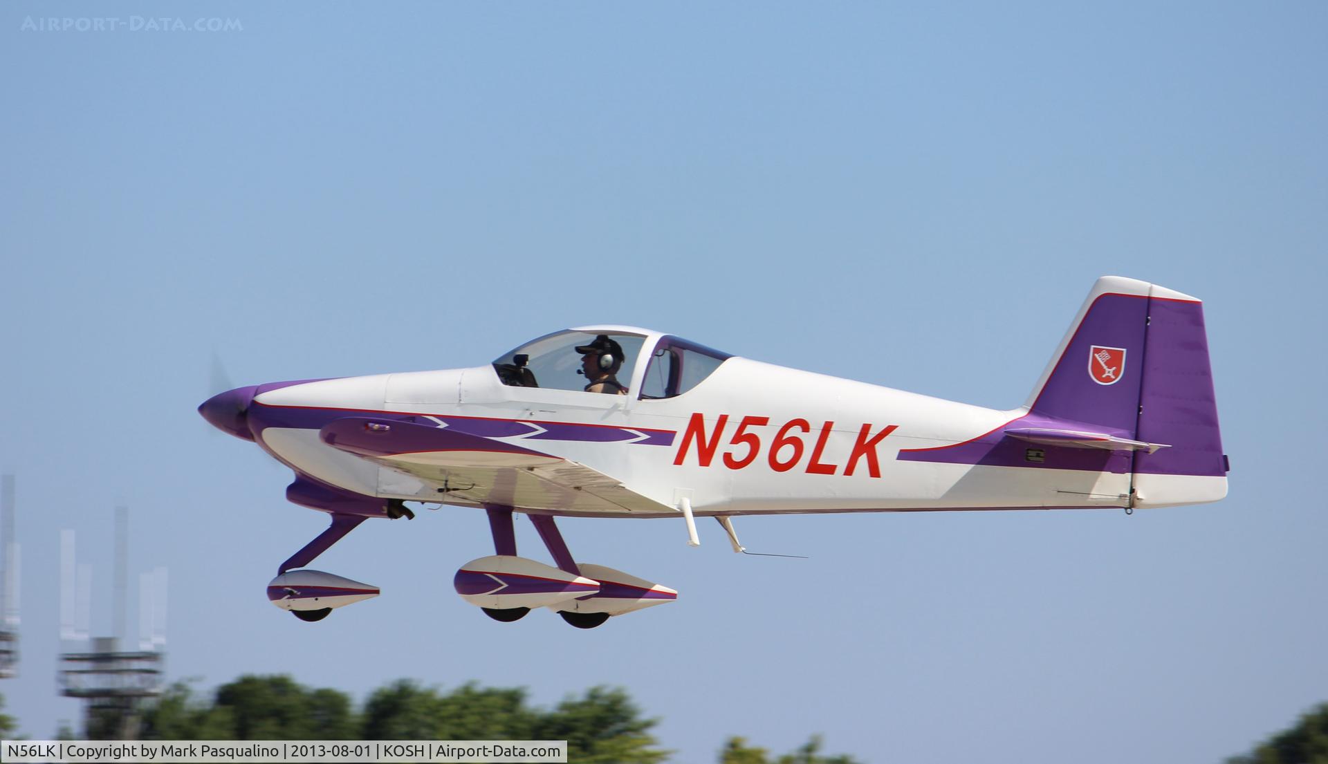 N56LK, 2001 Vans RV-6A C/N 123, Vans RV-6A