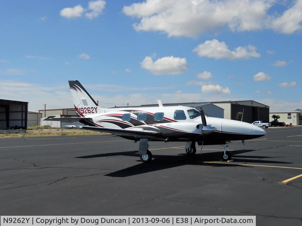 N9262Y, 1984 Piper PA-31P-350 Mojave Mojave C/N 31P-8414033, Seen at Casparis Airport in Alpine, Texas