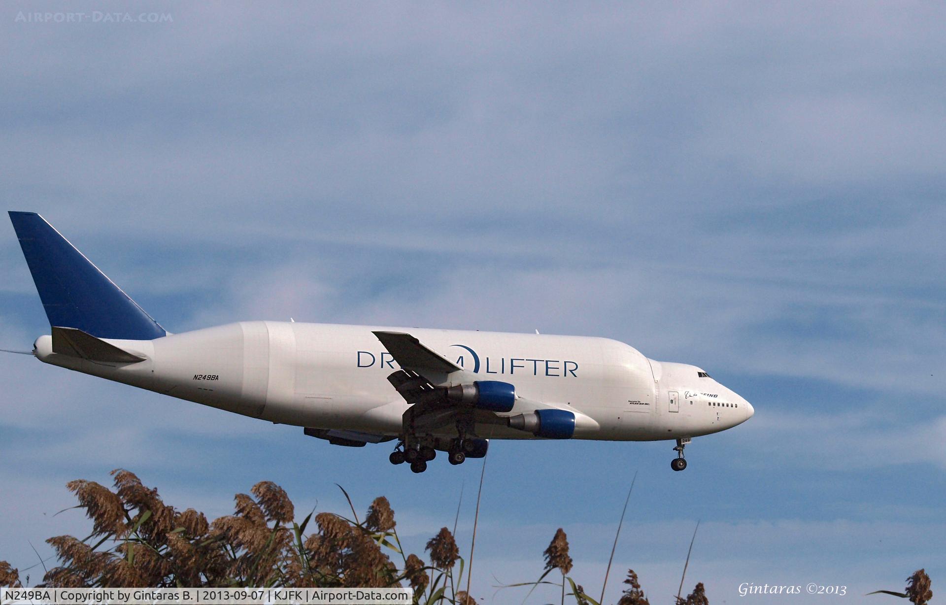 N249BA, 1989 Boeing 747-409LCF C/N 24309, Atlas Air 