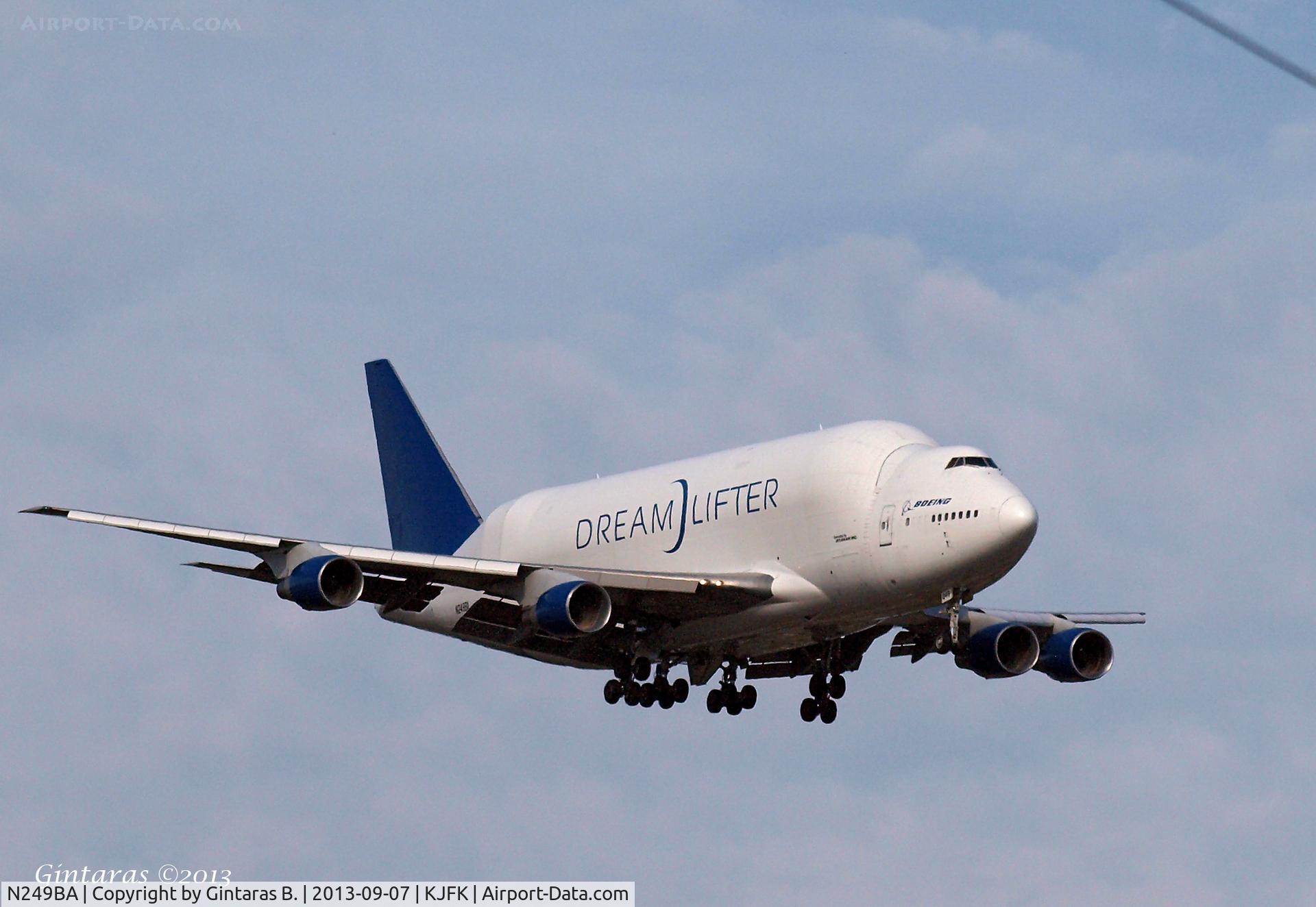 N249BA, 1989 Boeing 747-409LCF C/N 24309, 