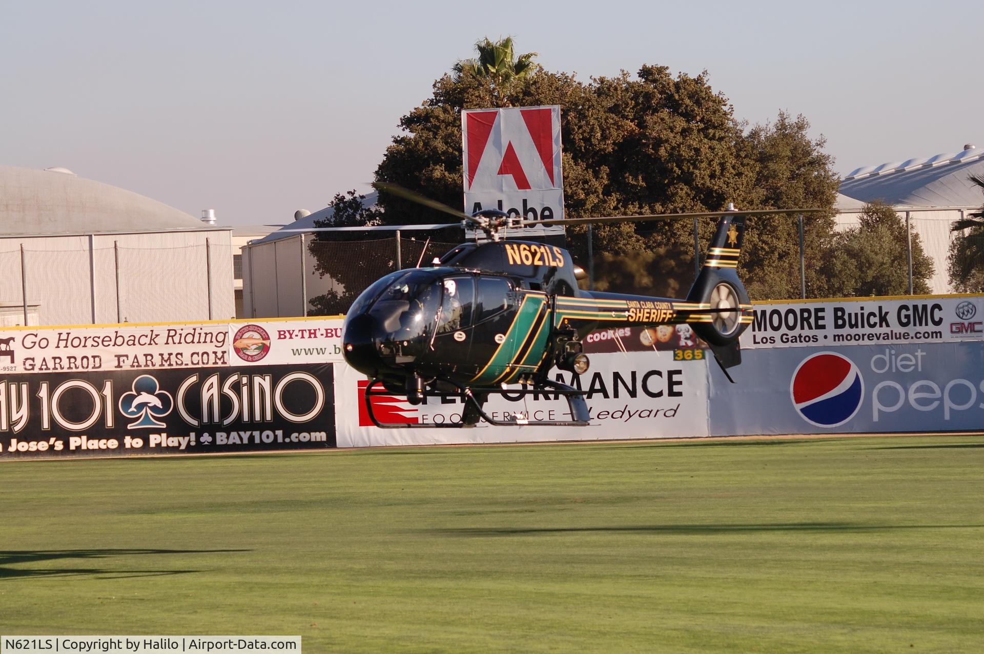 N621LS, 2002 Eurocopter EC-120B Colibri C/N 1302, Santa clara sheriff