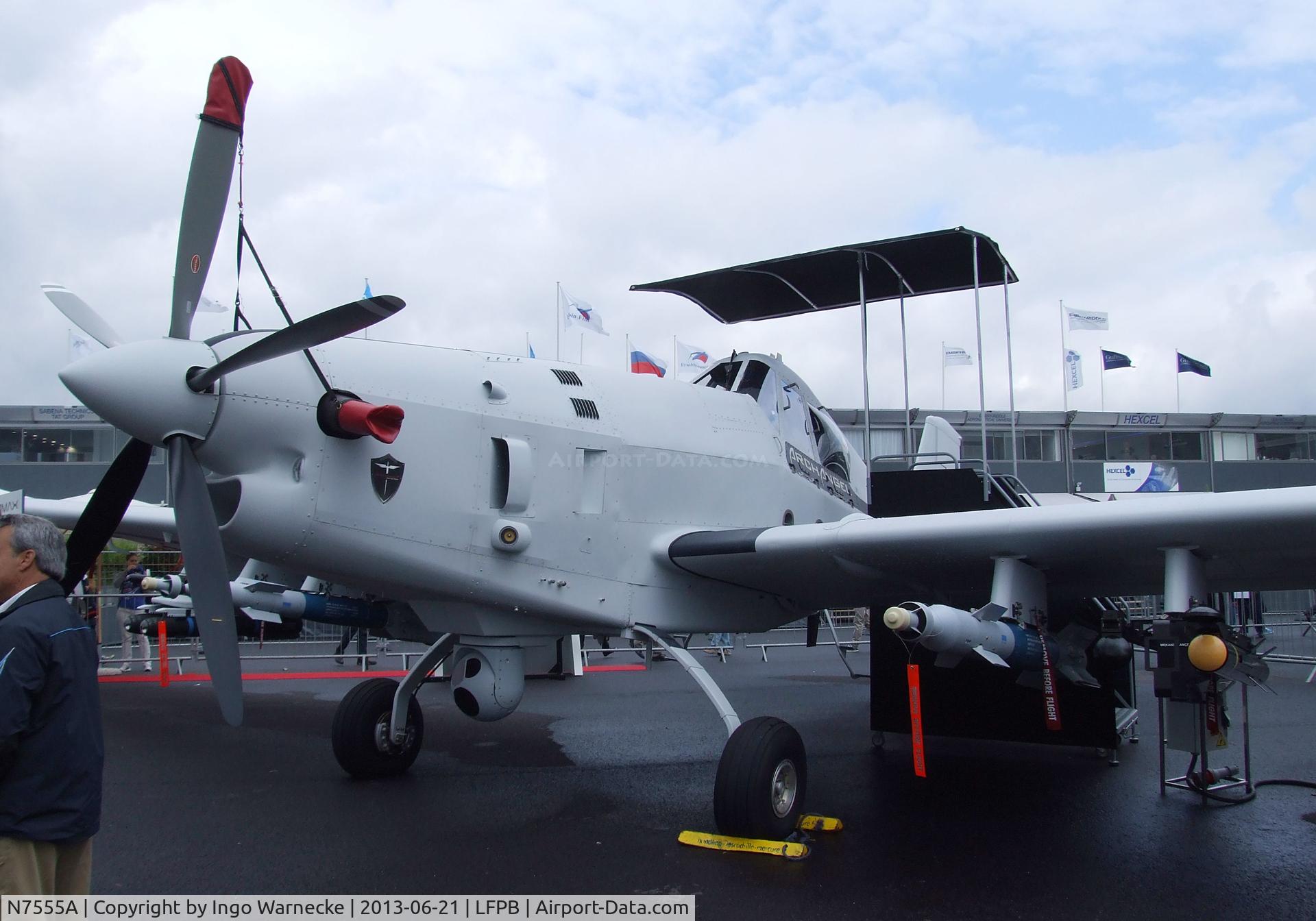 N7555A, 2013 Iomax Archangel C/N 100JMH, Iomax Archangel at the Aerosalon 2013, Paris