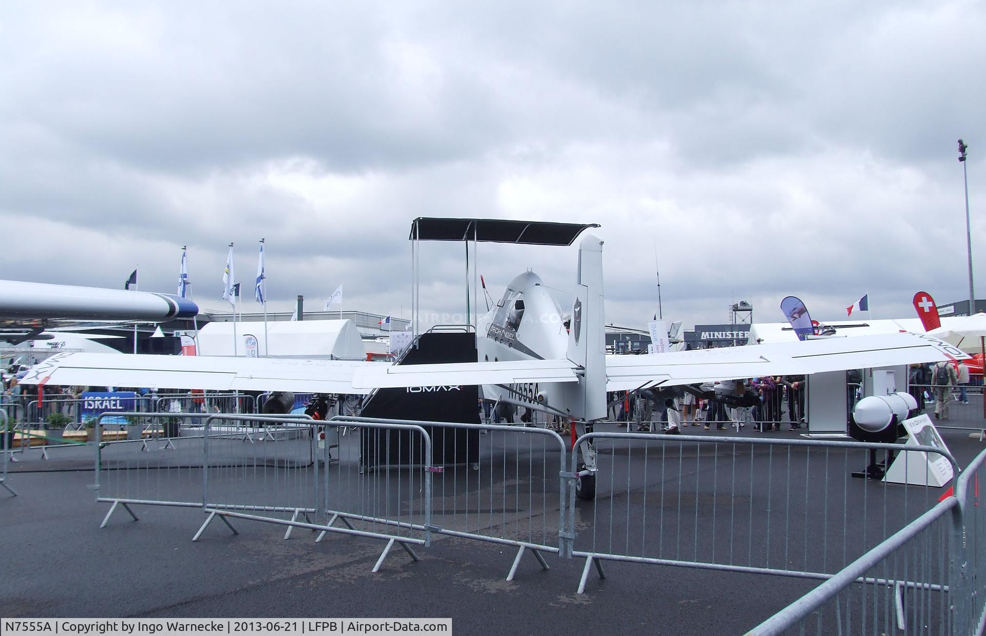N7555A, 2013 Iomax Archangel C/N 100JMH, Iomax Archangel at the Aerosalon 2013, Paris