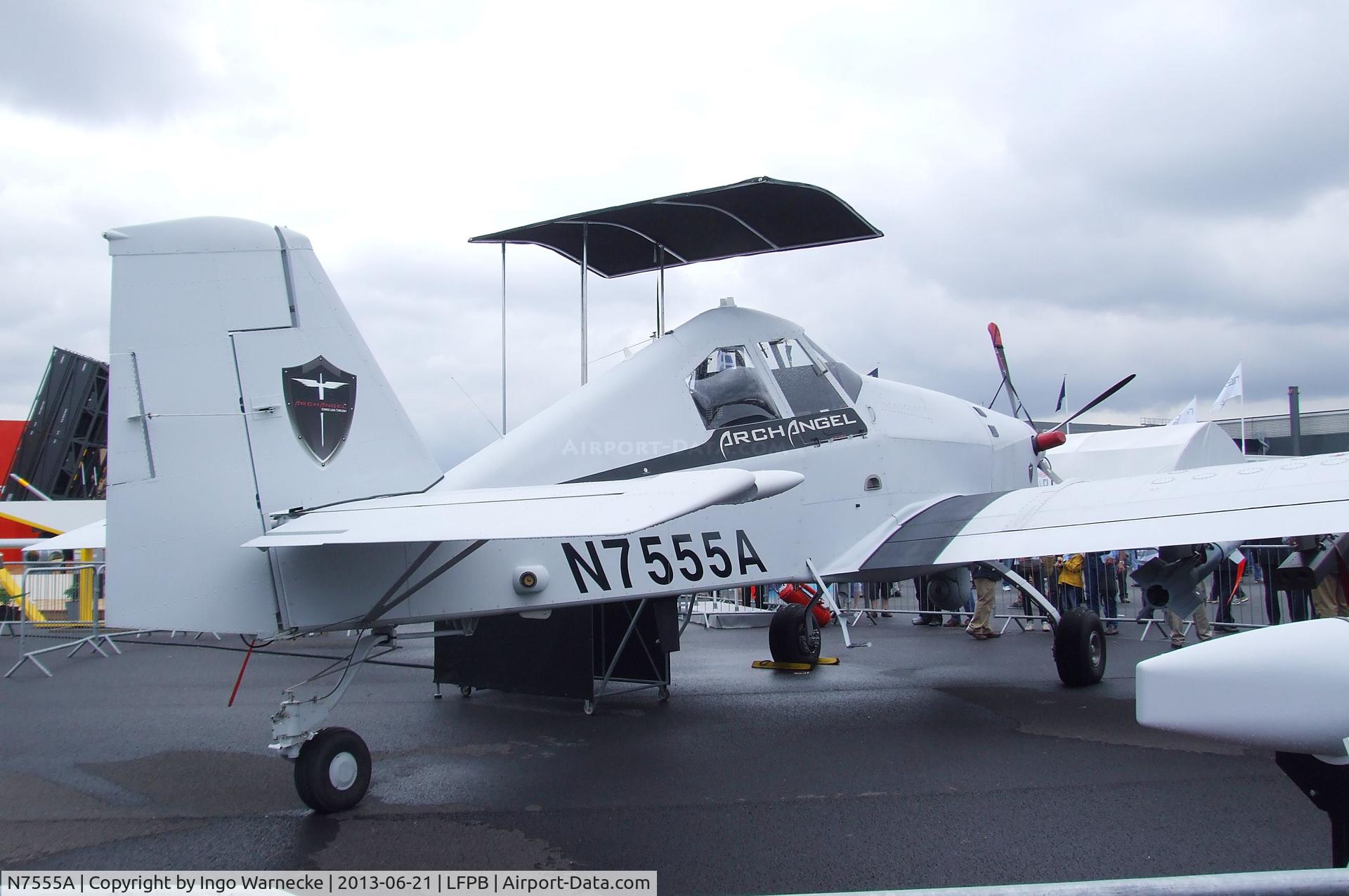 N7555A, 2013 Iomax Archangel C/N 100JMH, Iomax Archangel at the Aerosalon 2013, Paris