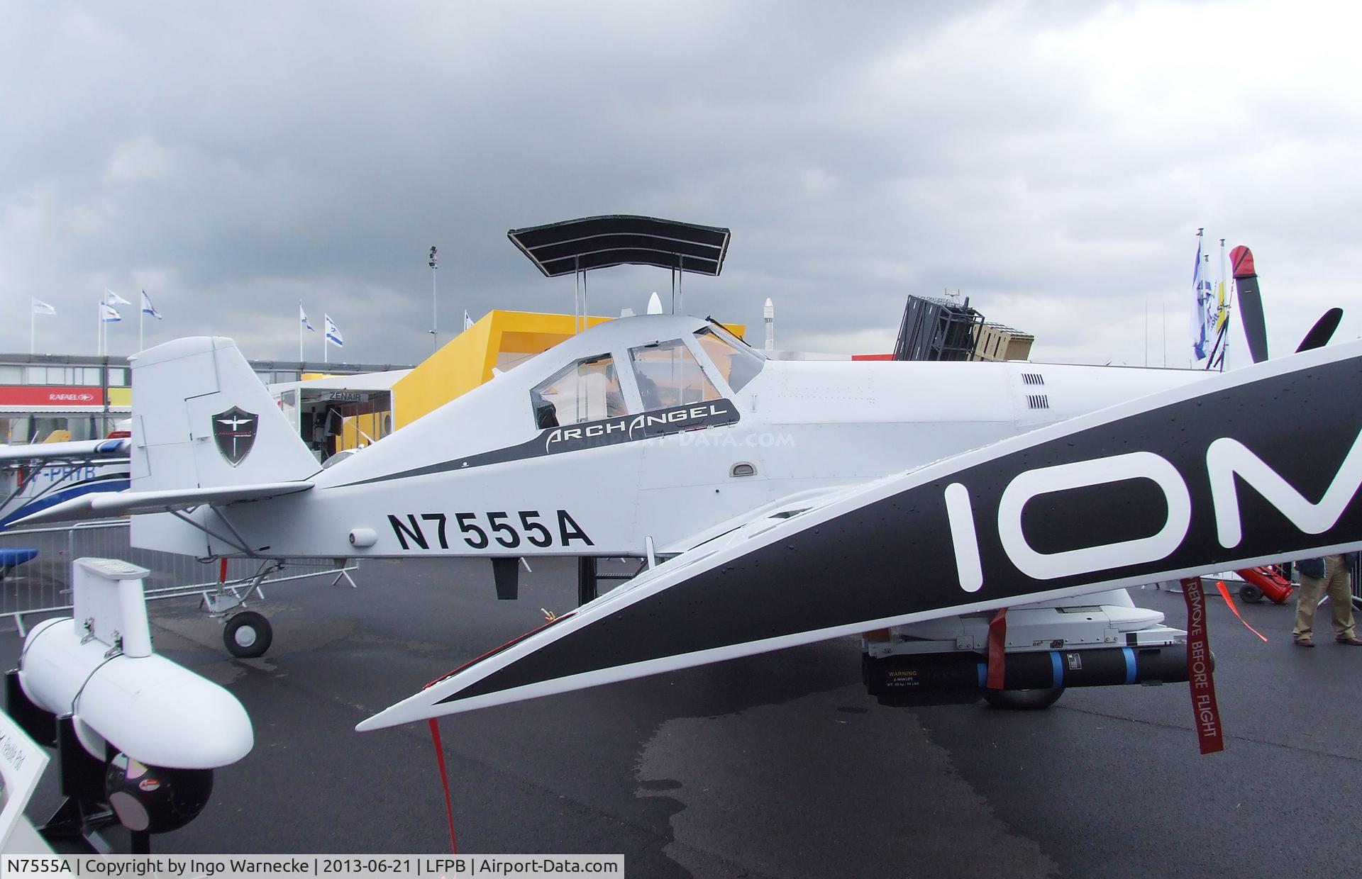 N7555A, 2013 Iomax Archangel C/N 100JMH, Iomax Archangel at the Aerosalon 2013, Paris