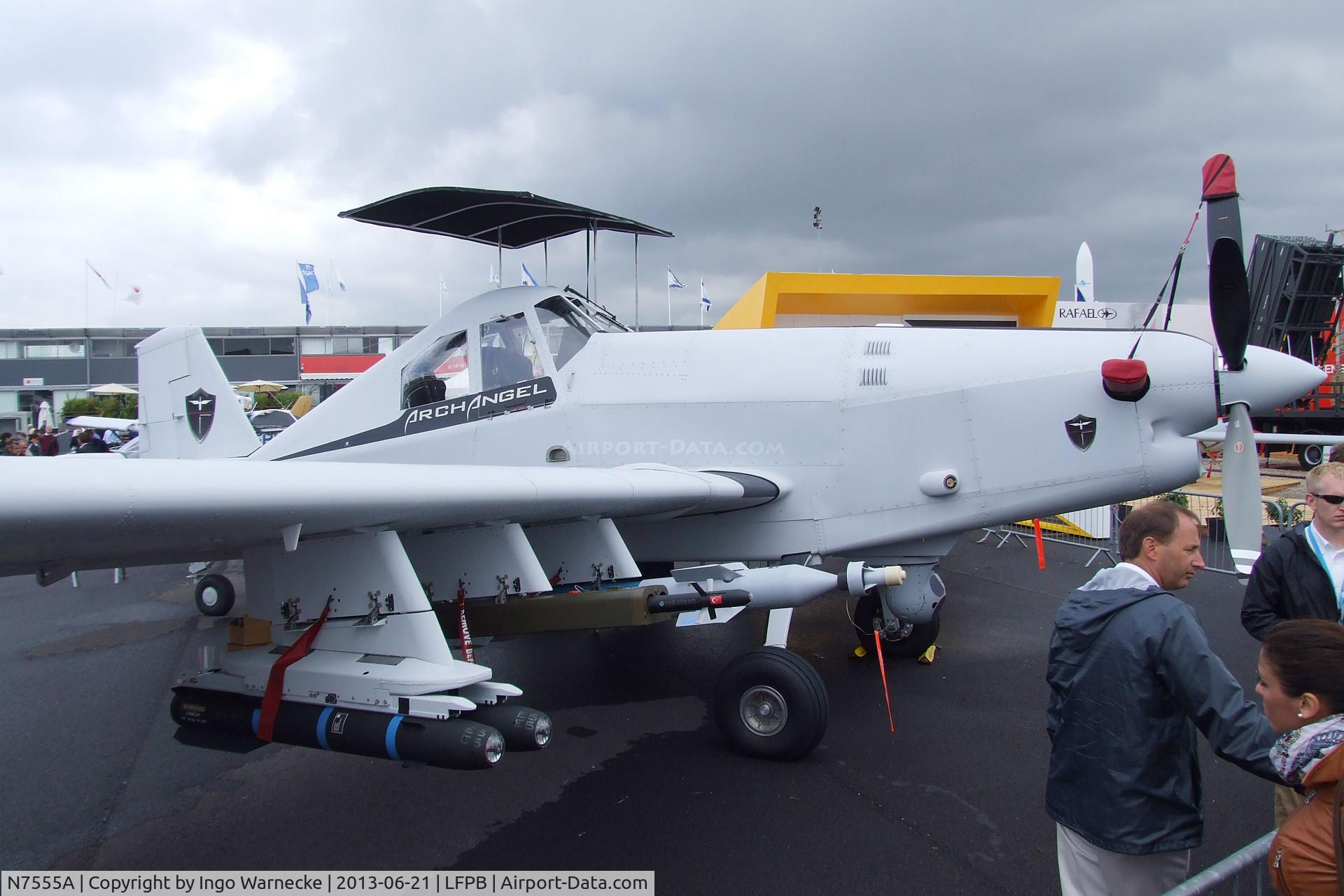 N7555A, 2013 Iomax Archangel C/N 100JMH, Iomax Archangel at the Aerosalon 2013, Paris