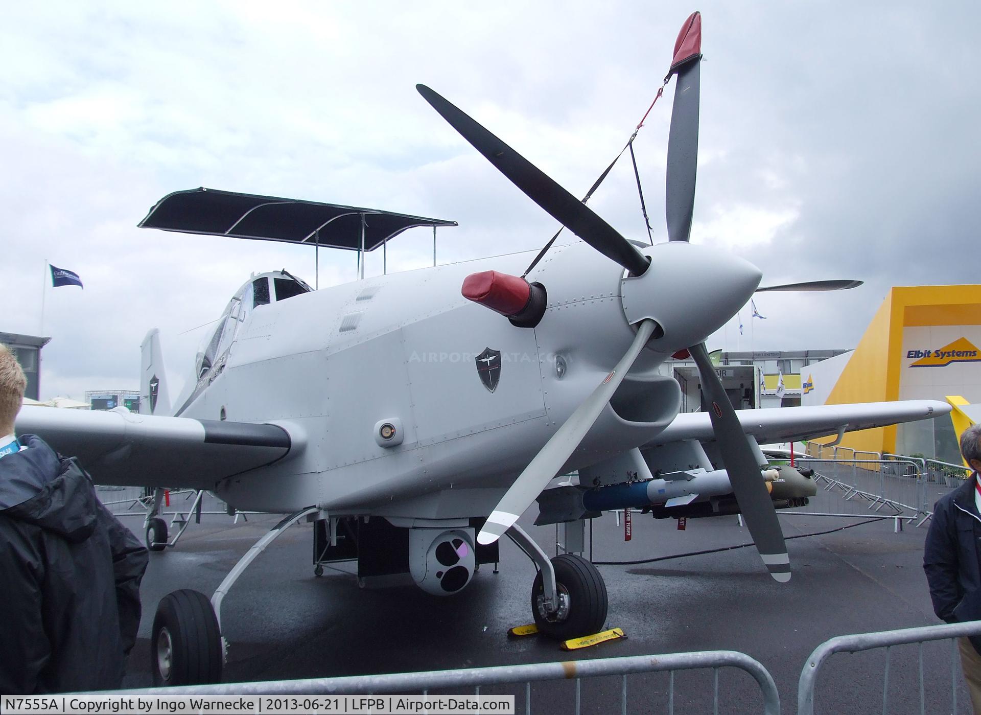 N7555A, 2013 Iomax Archangel C/N 100JMH, Iomax Archangel at the Aerosalon 2013, Paris