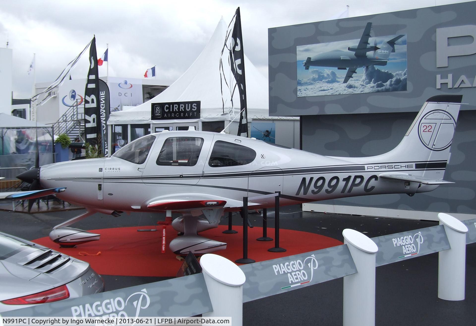 N991PC, 2012 Cirrus SR22T C/N 0311, Cirrus SR22T at the Aerosalon 2013, Paris
