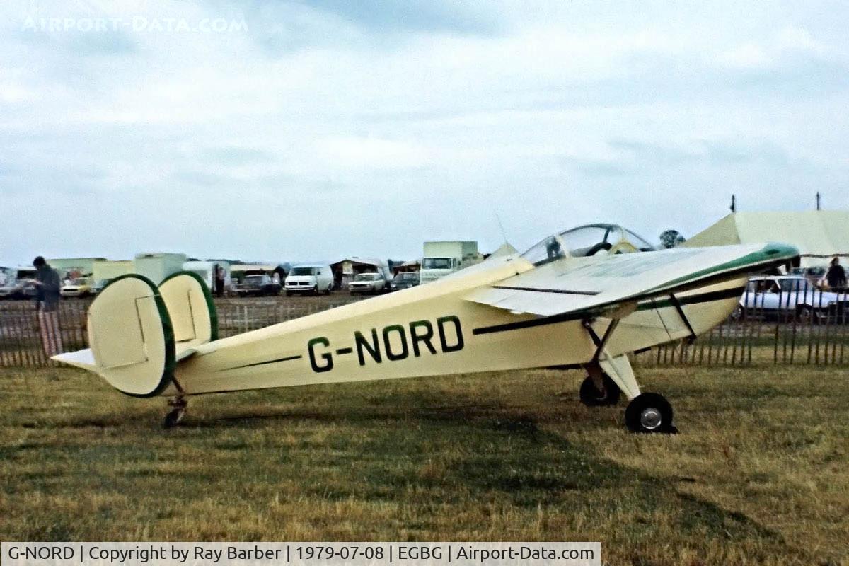 G-NORD, 1949 SNCAC NC.854 C/N 7, G-NORD  Nord NC.854A [7] Leicester~G 08/07/1979. Image taken from a slide.