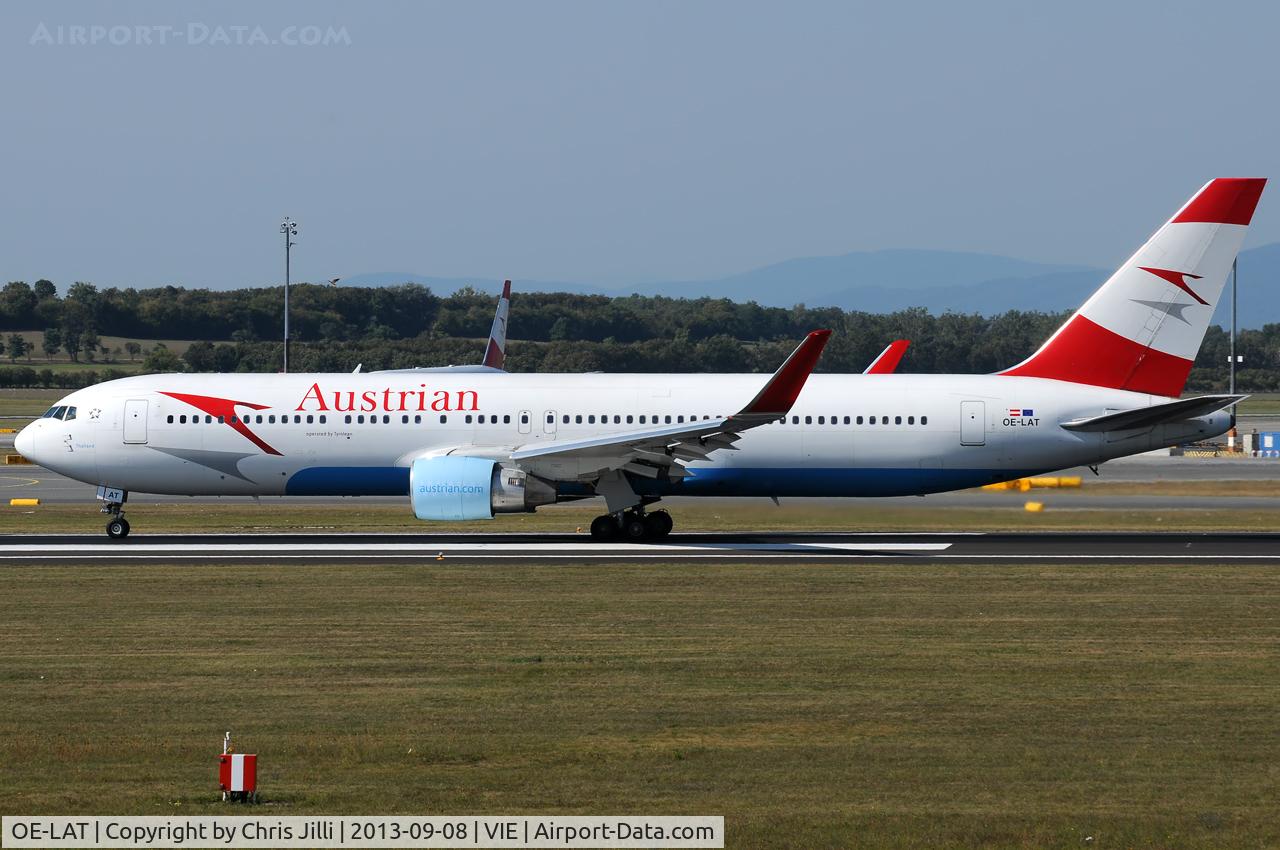 OE-LAT, 1991 Boeing 767-31A C/N 25273, Austrian Airlines