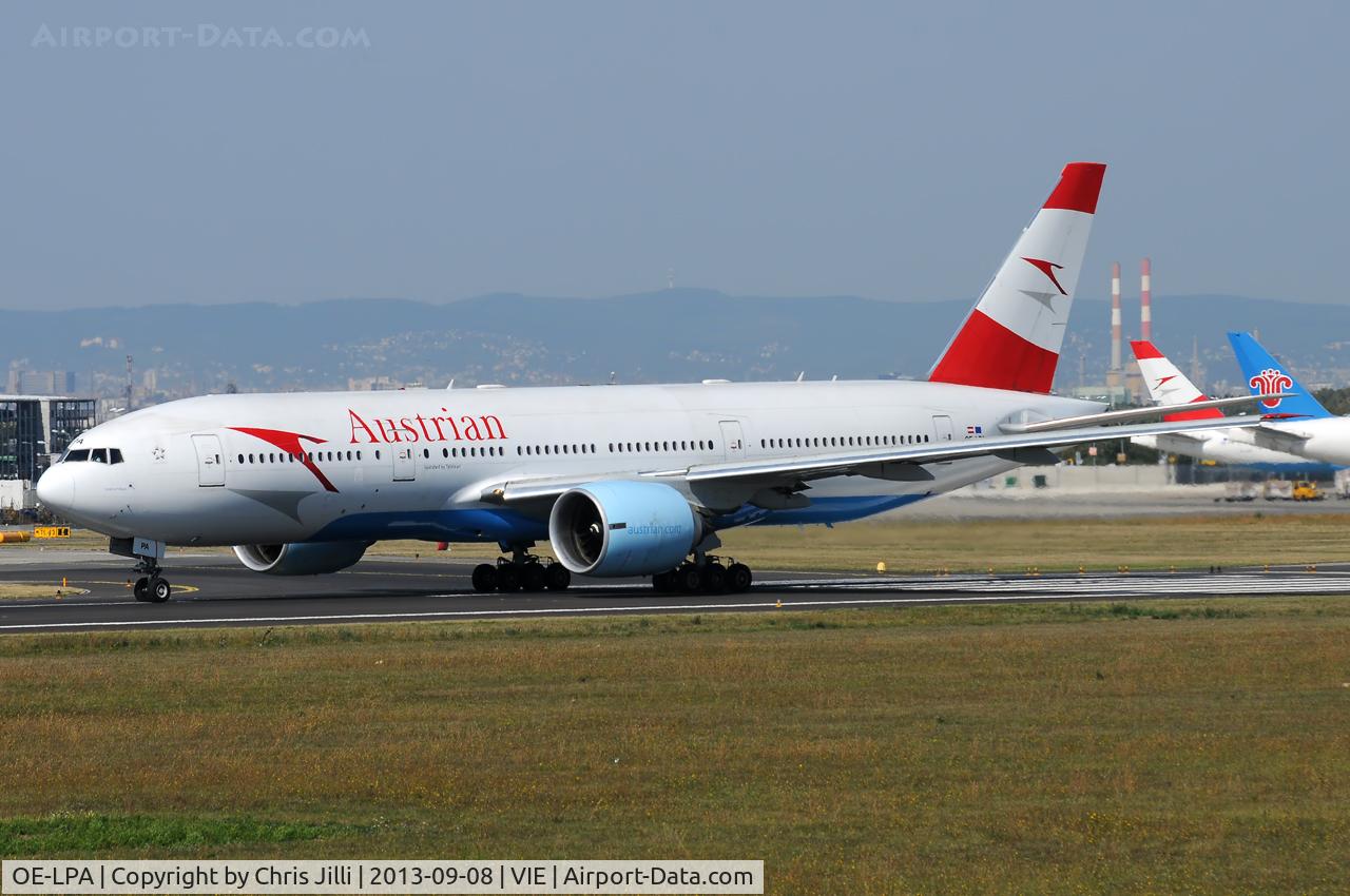 OE-LPA, 1997 Boeing 777-2Z9/ER C/N 28698, Austrian Airlines