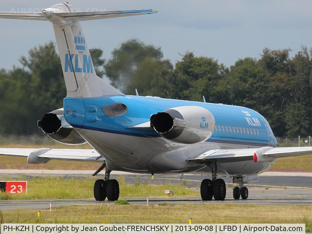 PH-KZH, 1997 Fokker 70 (F-28-0070) C/N 11583, KLM1316 to Amsterdam