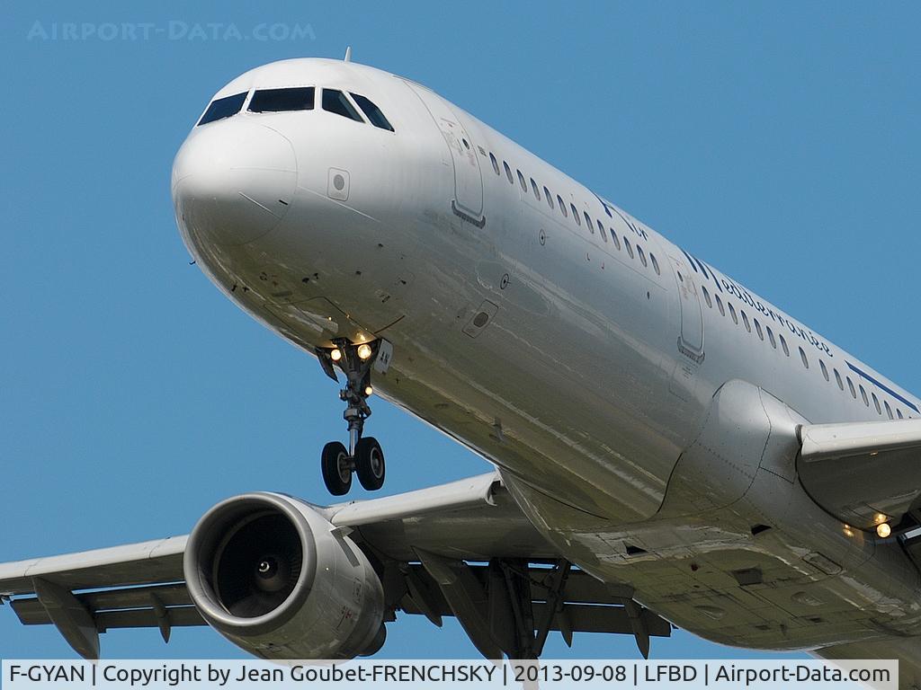 F-GYAN, 1995 Airbus A321-111 C/N 535, HERMES 37312 from Corfou landing 23