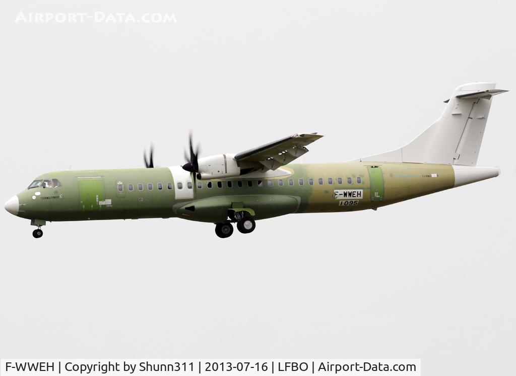 F-WWEH, 2013 ATR 72-600 C/N 1095, C/n 1095 - For Malindo Air