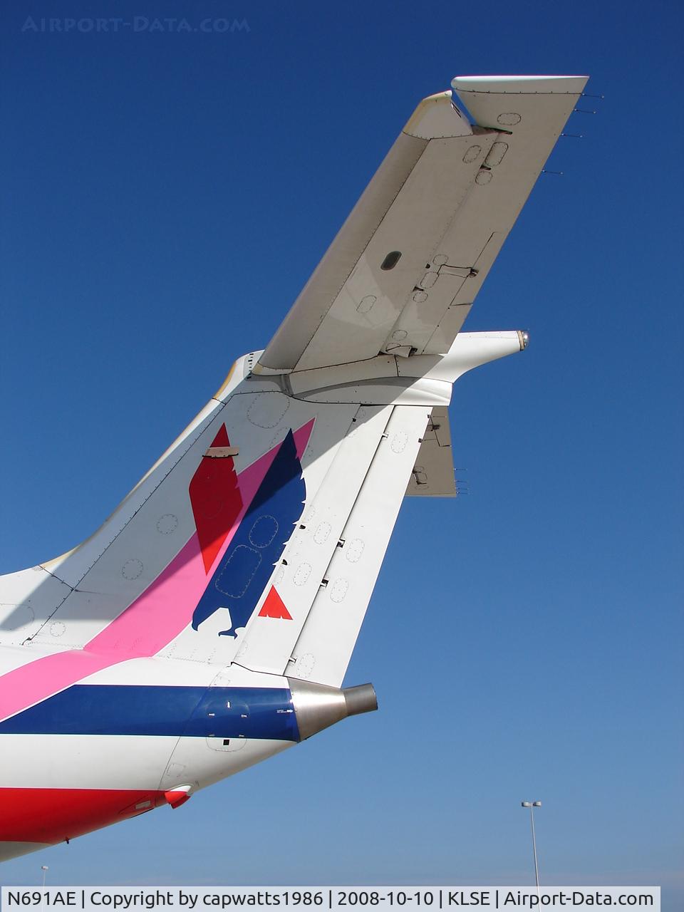 N691AE, 2004 Embraer ERJ-145LR (EMB-145LR) C/N 14500860, The Pink Ribbon