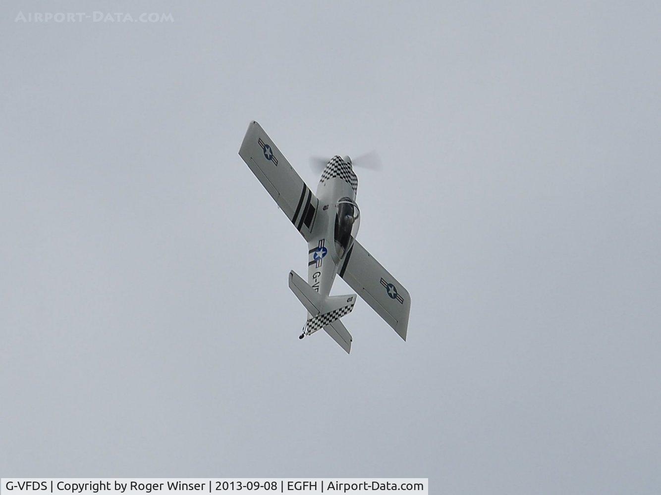 G-VFDS, 2012 Vans RV-8 C/N PFA 303-14637, Solo aerobatics practice over the airport.