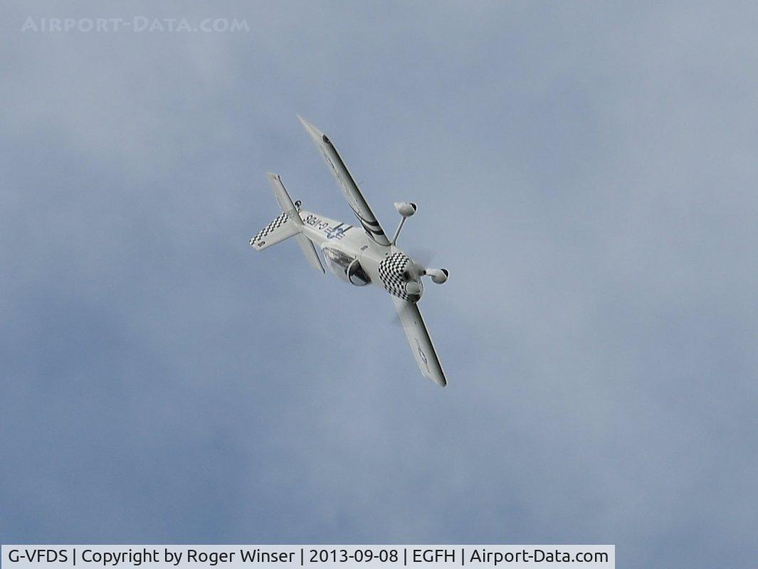 G-VFDS, 2012 Vans RV-8 C/N PFA 303-14637, Solo aerobatics over the airport.