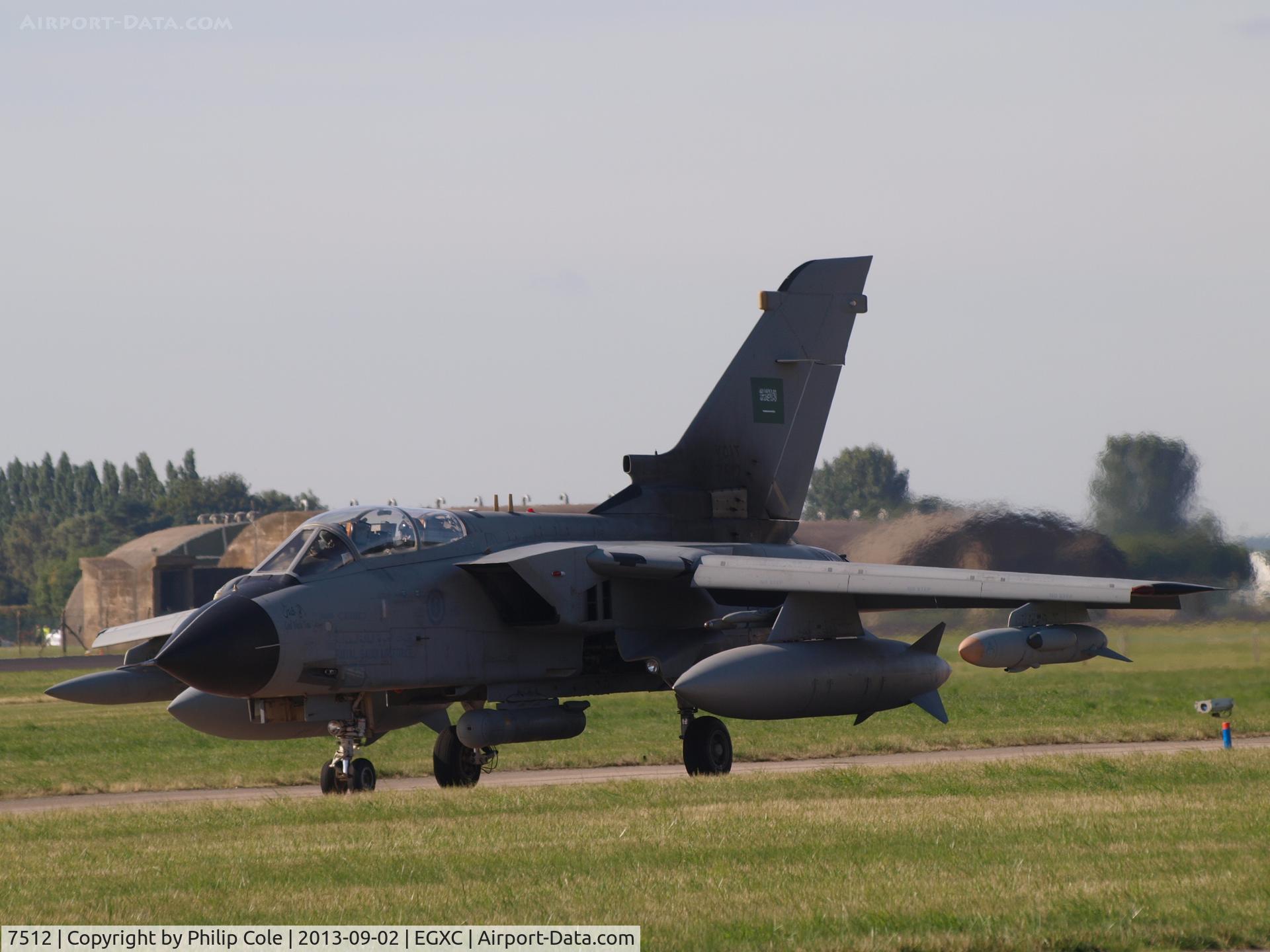 7512, 1997 Panavia Tornado IDS C/N 954/CS049/3945, On Exercise with the RAF