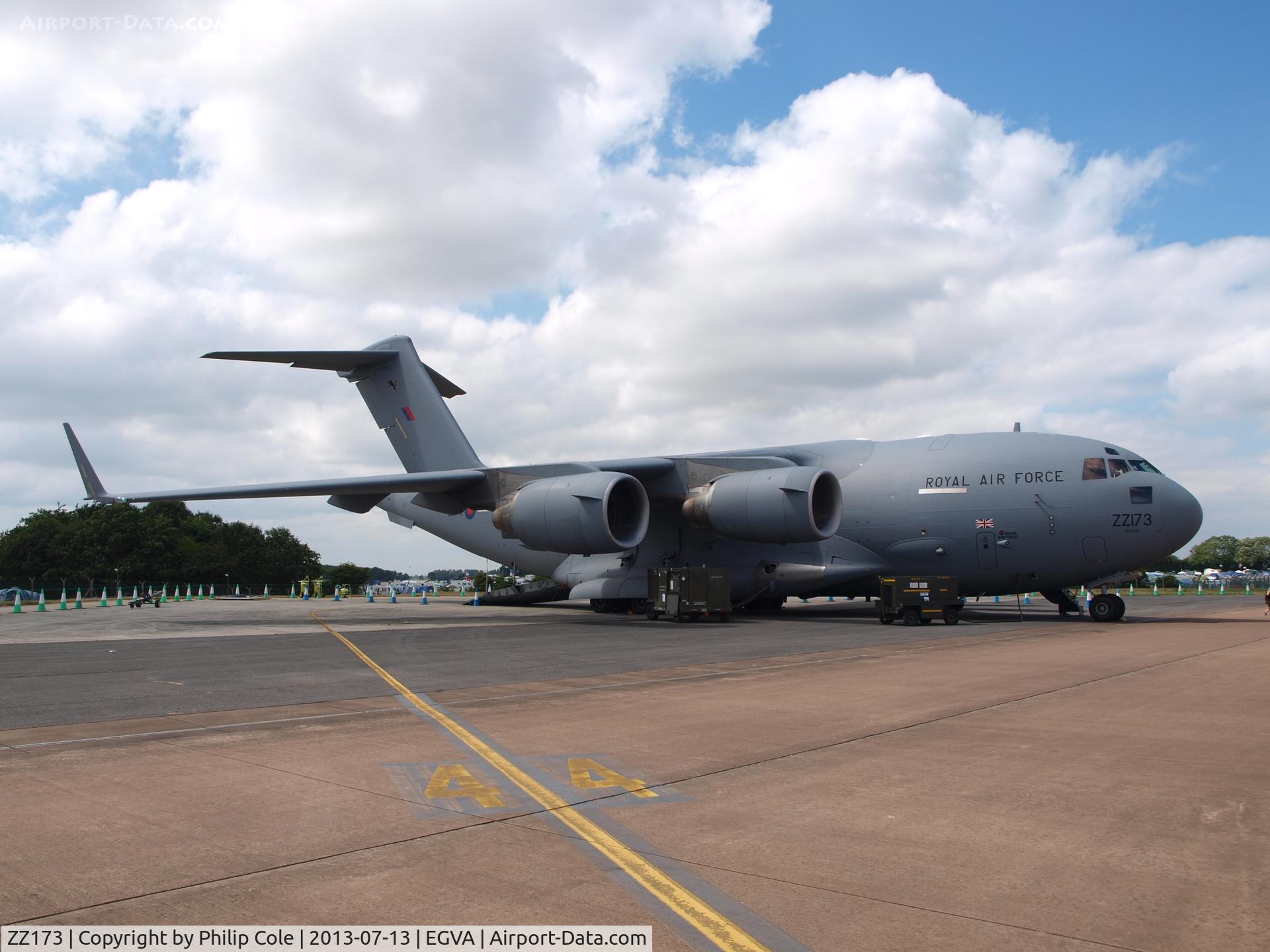 ZZ173, 2001 Boeing C-17A Globemaster III C/N F-080, RIAT 2013