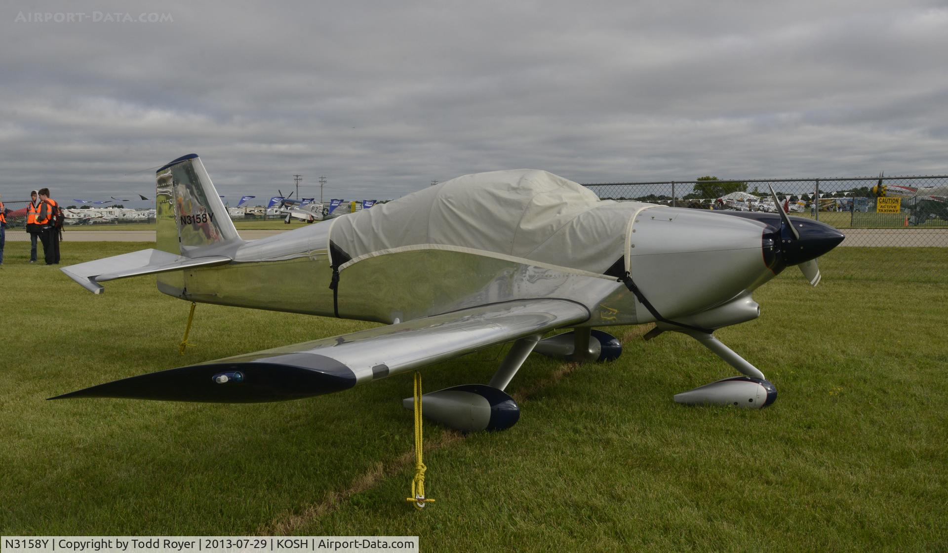 N3158Y, 2008 Vans RV-6A C/N 25331, Airventure 2013