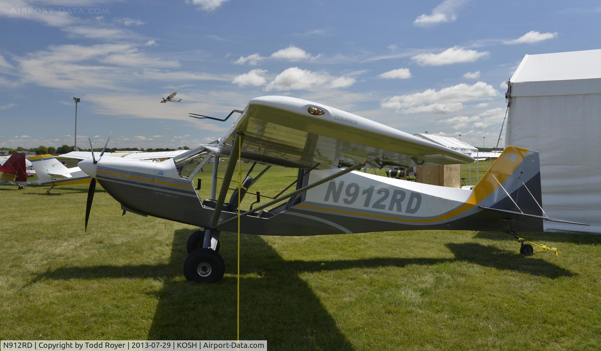 N912RD, Rans S-7LS Courier C/N 0310542, Airventure 2013