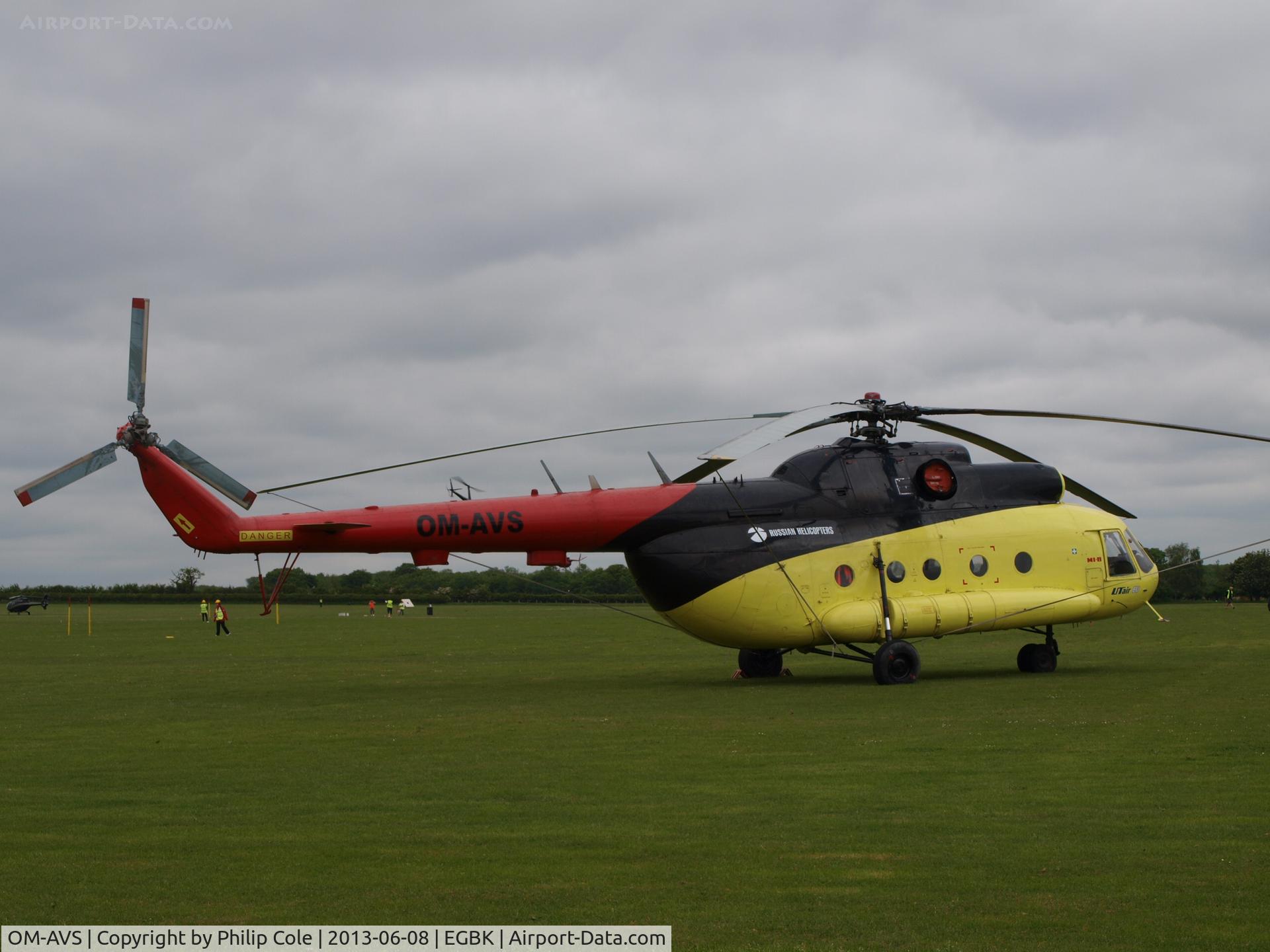 OM-AVS, Mil Mi-8T Hip C/N 98839307, Russian Helicopter Competition 2013