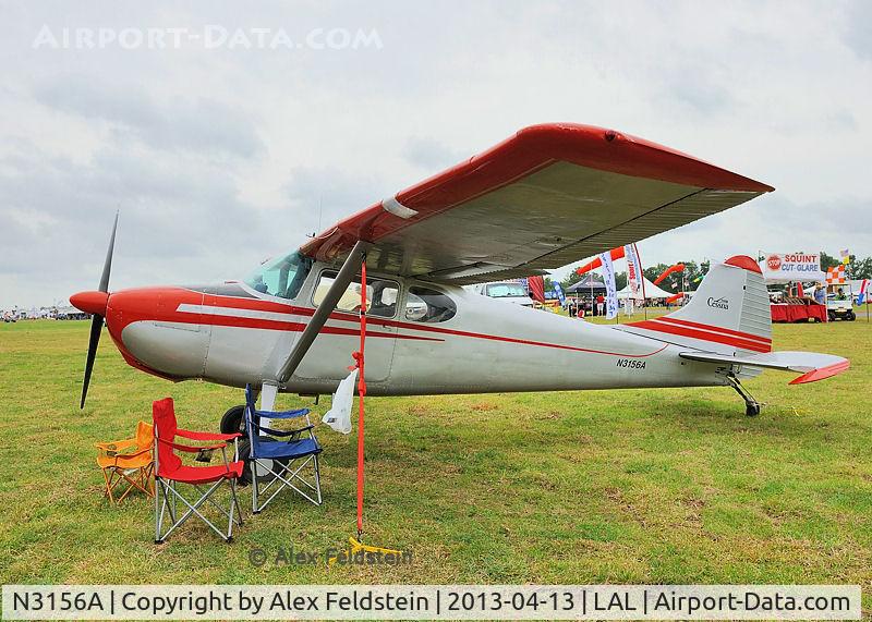 N3156A, 1953 Cessna 170B C/N 25800, Sun-N-Fun 2013