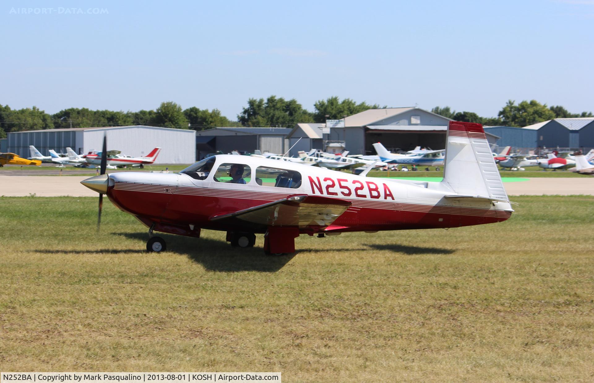 N252BA, Mooney M20K C/N 25-1122, Mooney M20K