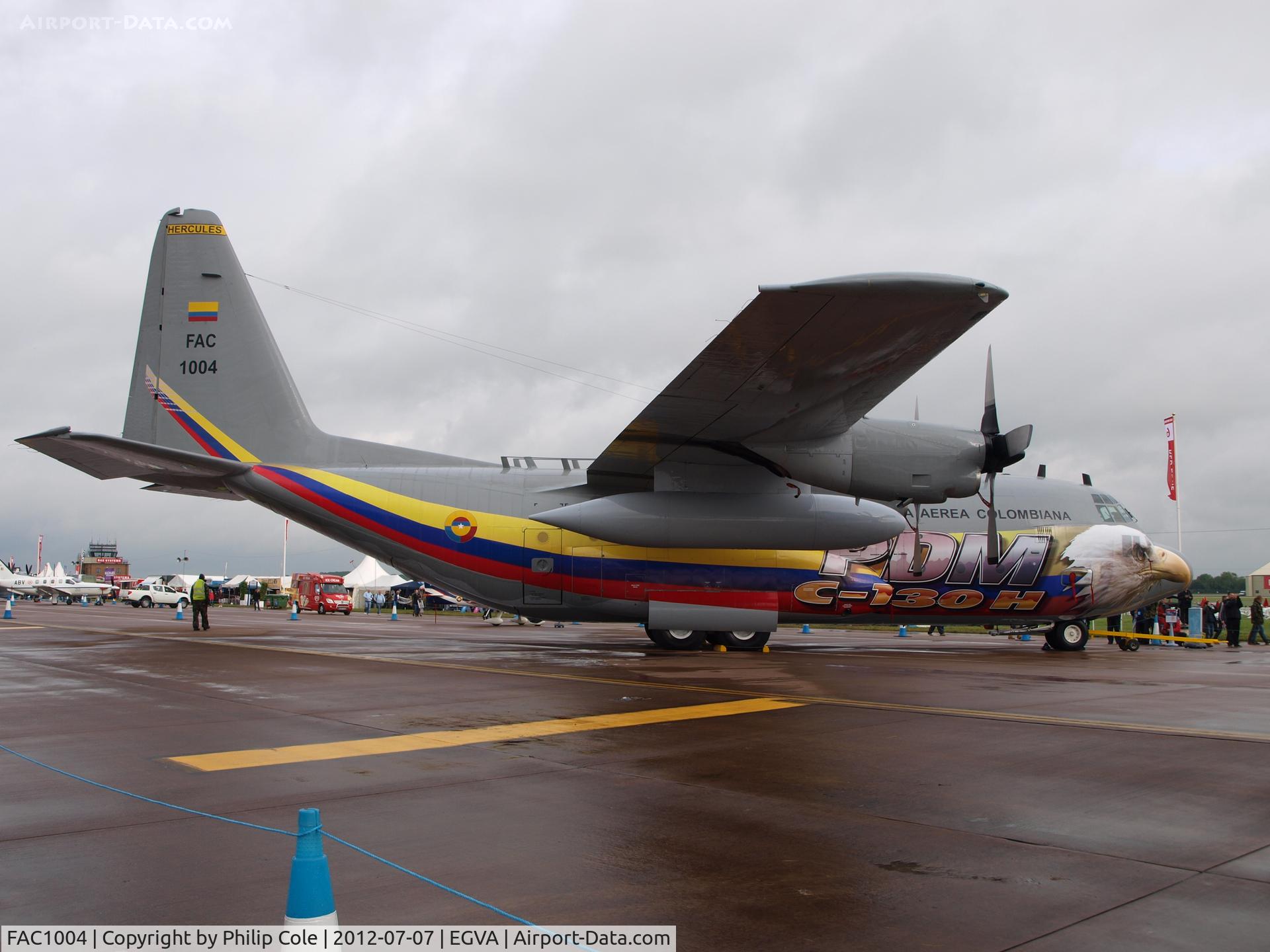 FAC1004, 1981 Lockheed C-130H Hercules C/N 382-4964, RIAT 2012