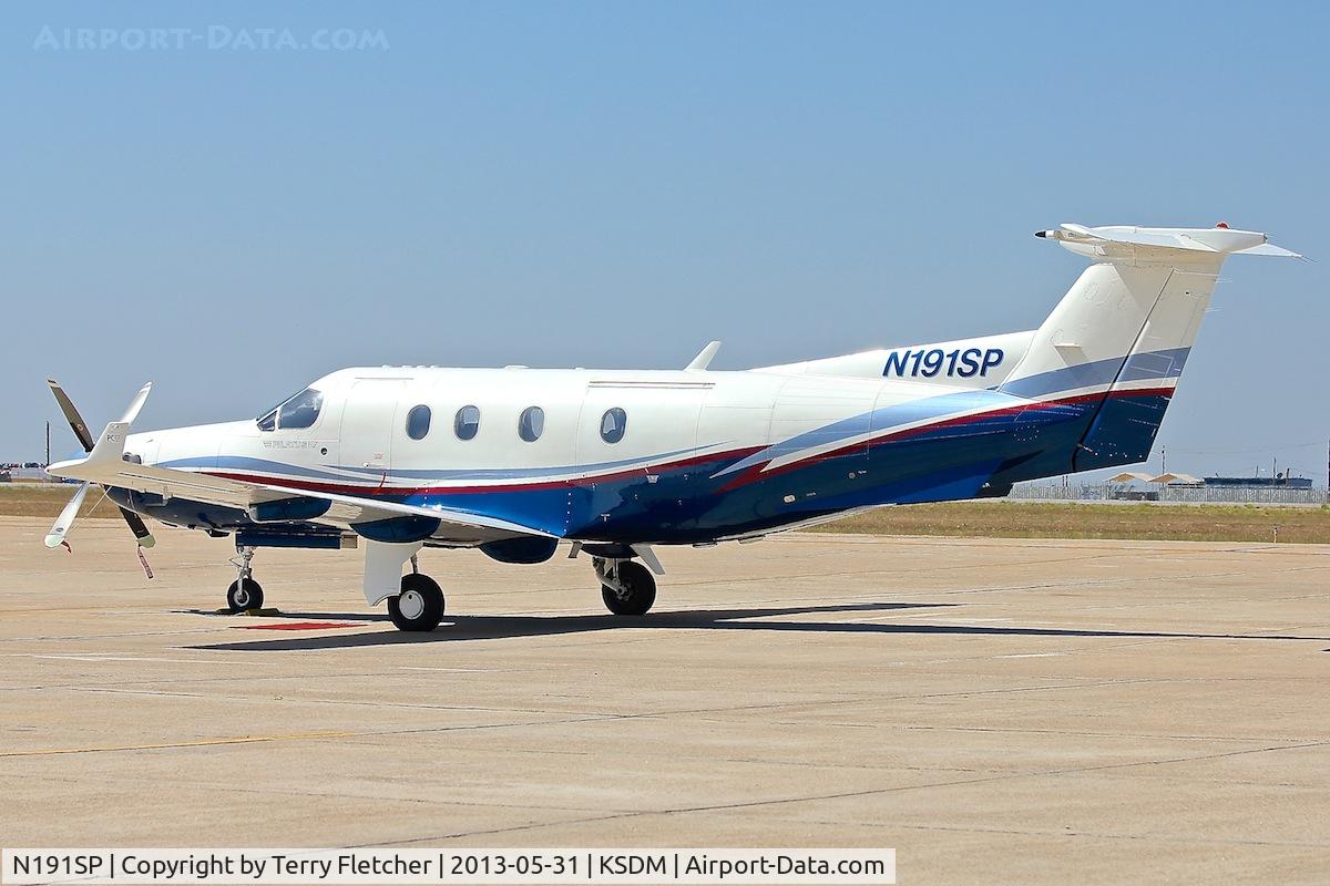 N191SP, 1999 Pilatus PC-12/45 C/N 284, At Brown Field Municipal Airport, San Diego, California,