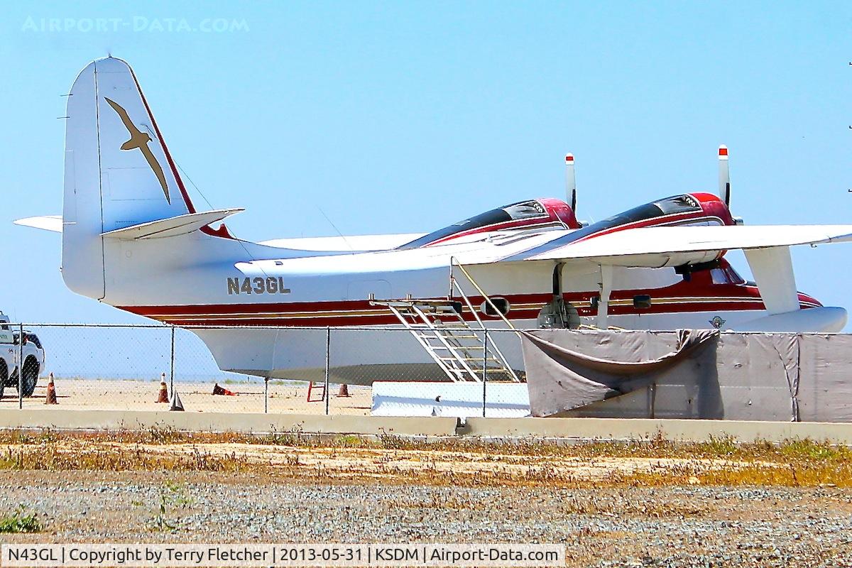 N43GL, 1954 Grumman HU-16C (UF-1) Albatross C/N G-367, At Brown Field Municipal Airport, San Diego, California