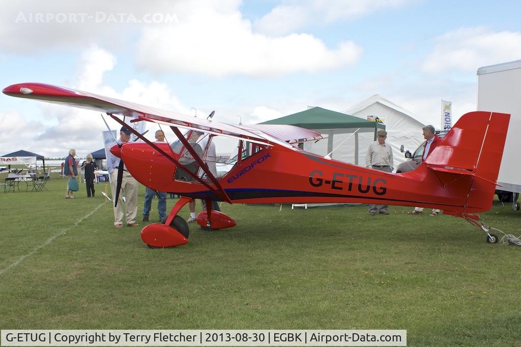 G-ETUG, 2012 Aeropro Eurofox 912(S) C/N LAA 376-15147, At 2013 LAA Rally at Sywell UK