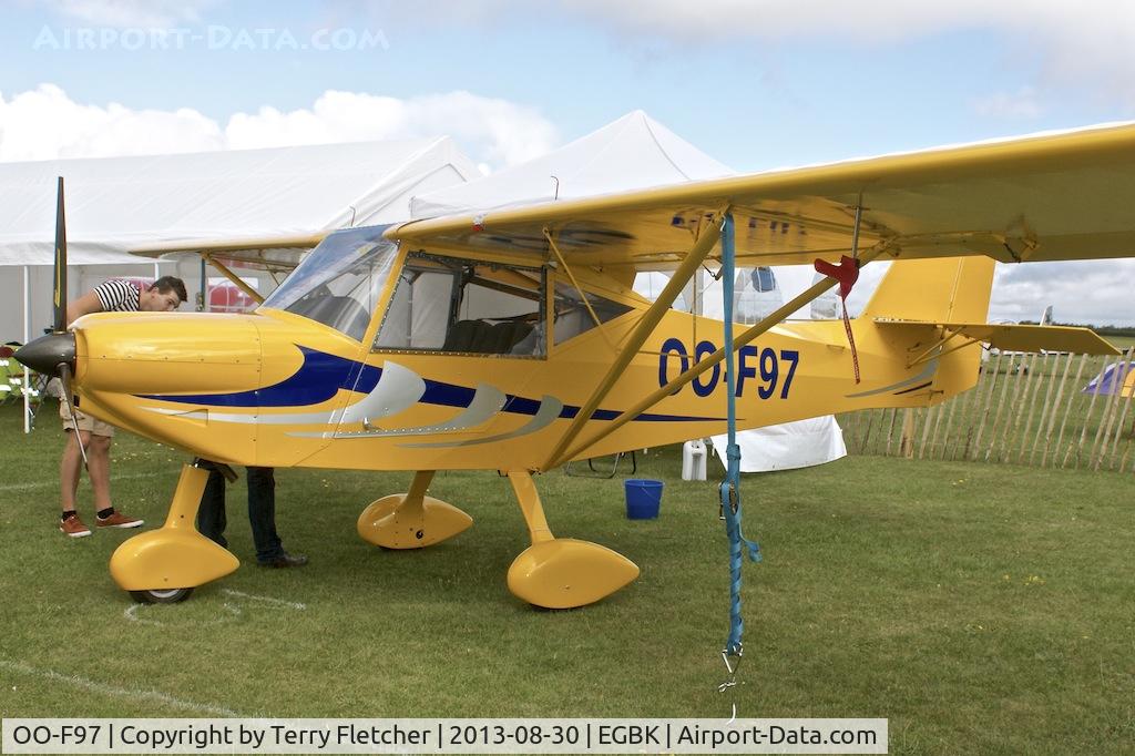 OO-F97, 2008 Lambert Mission M106 C/N 0003, At 2013 LAA Rally at Sywell UK