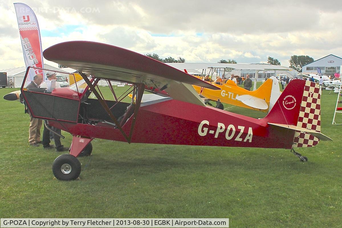 G-POZA, 2004 Reality Escapade ULP (1) C/N BMAA/HB/347, At 2013 LAA Rally at Sywell UK