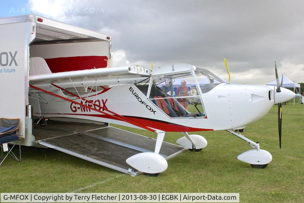 G-MFOX, 2012 Aeropro Eurofox 912(1) C/N BMAA/HB/630, At 2013 LAA Rally at Sywell UK