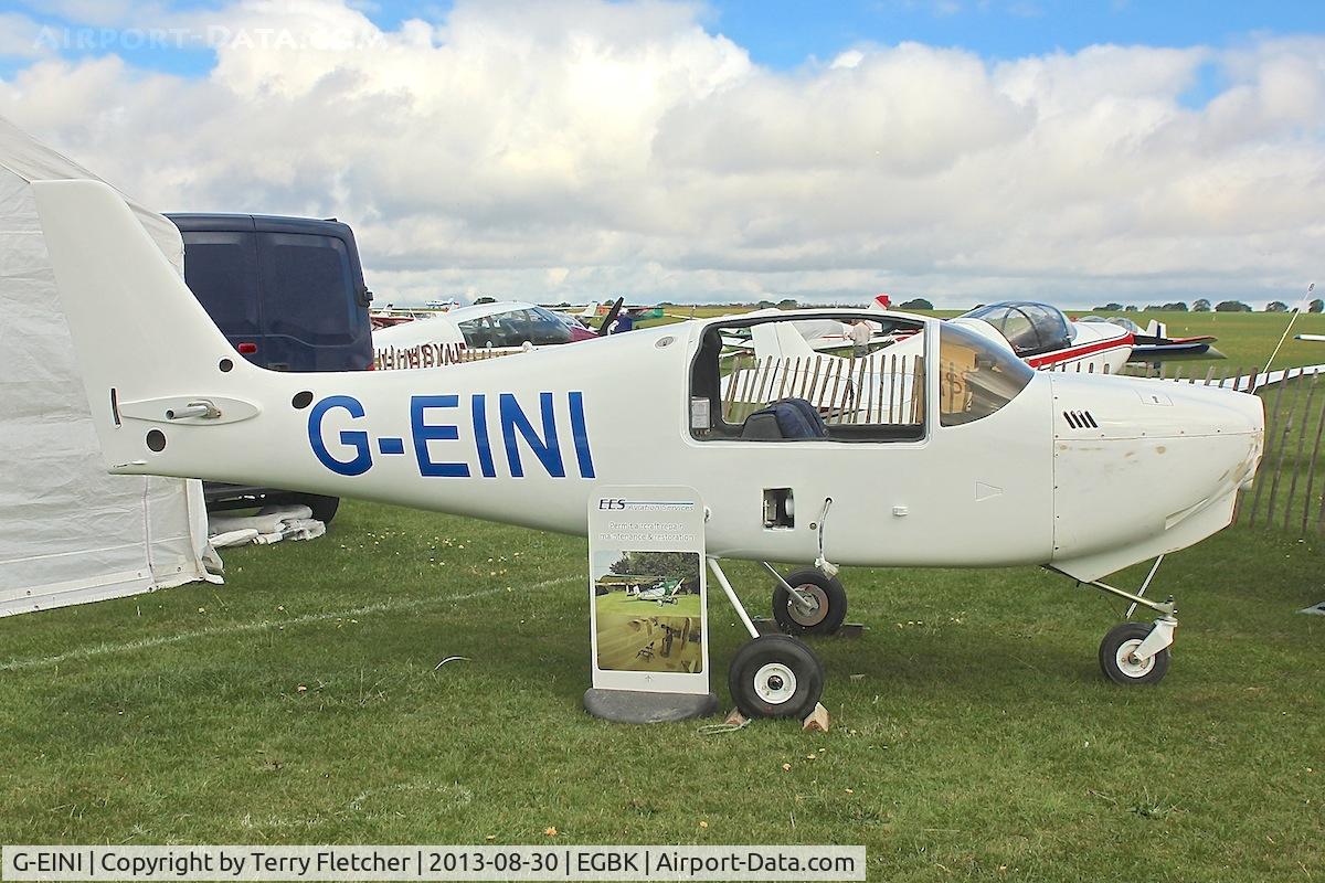 G-EINI, 2007 Europa XS Tri-Gear C/N PFA 247-13562, At 2013 LAA Rally at Sywell Uk